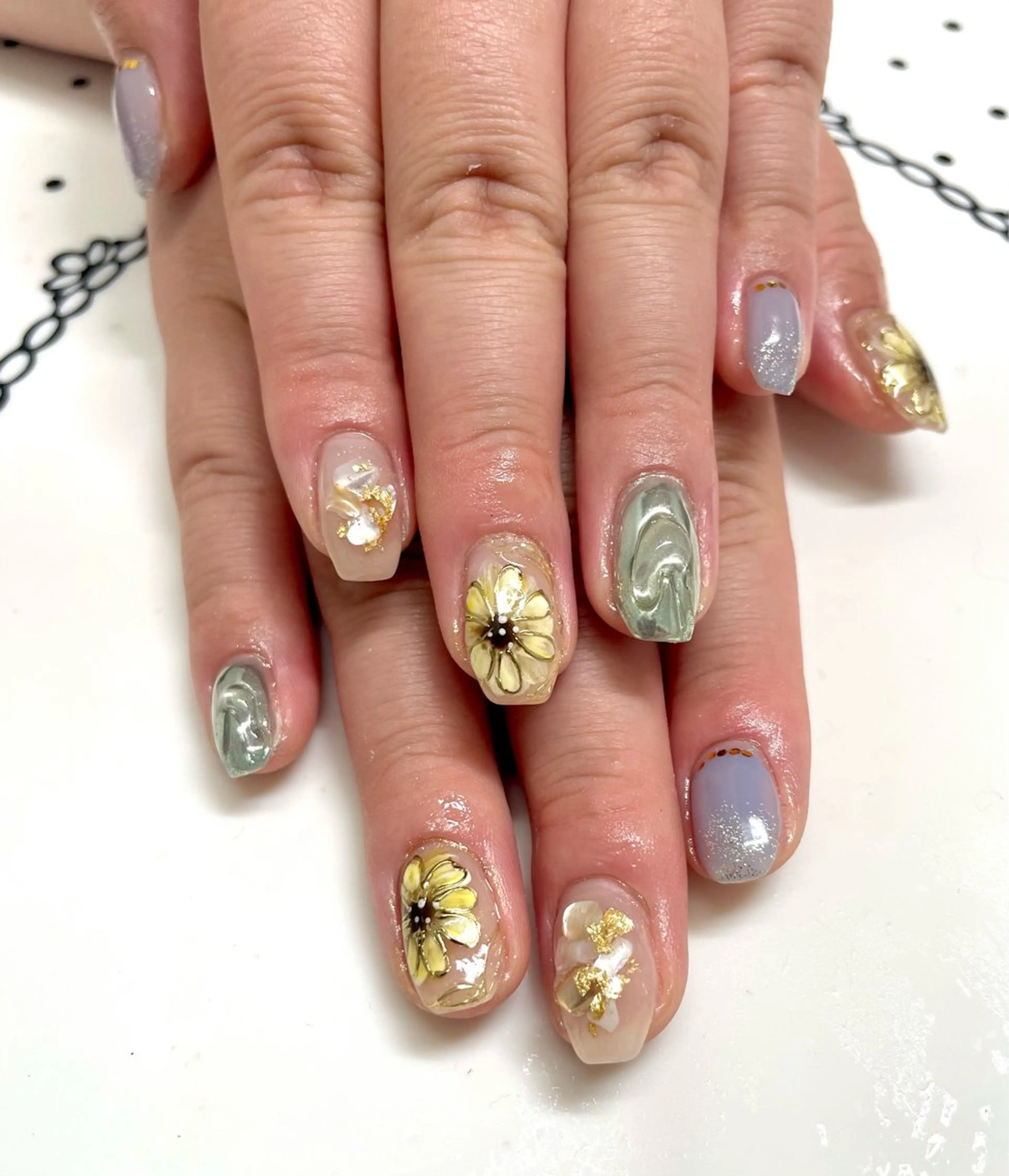 ネイル ハンドネイル nailsalon sugarr所属・nailist cocoのネイルデザイン