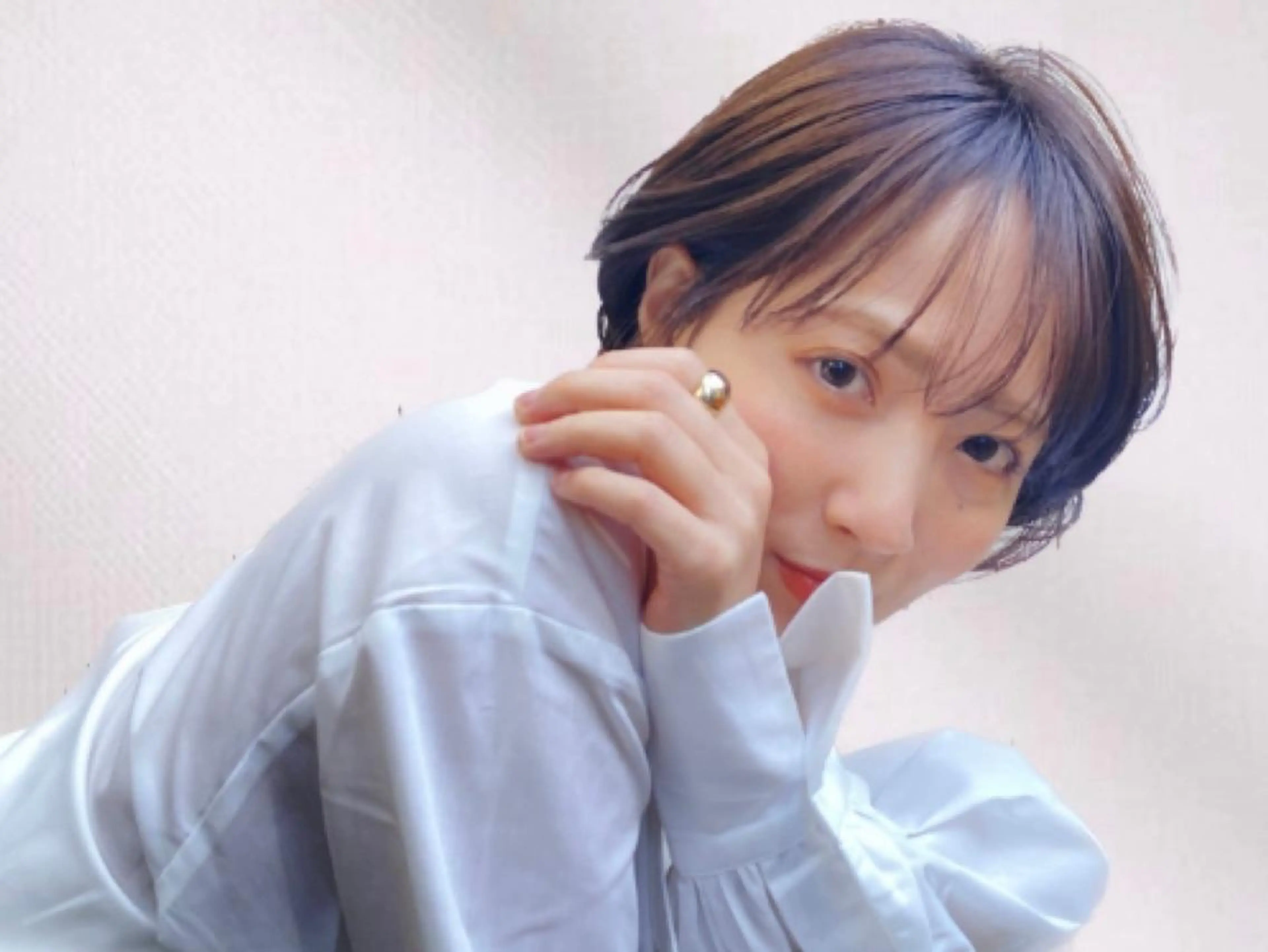 ショート カラー ヘアアレンジ ROW 横浜のヘアスタイル