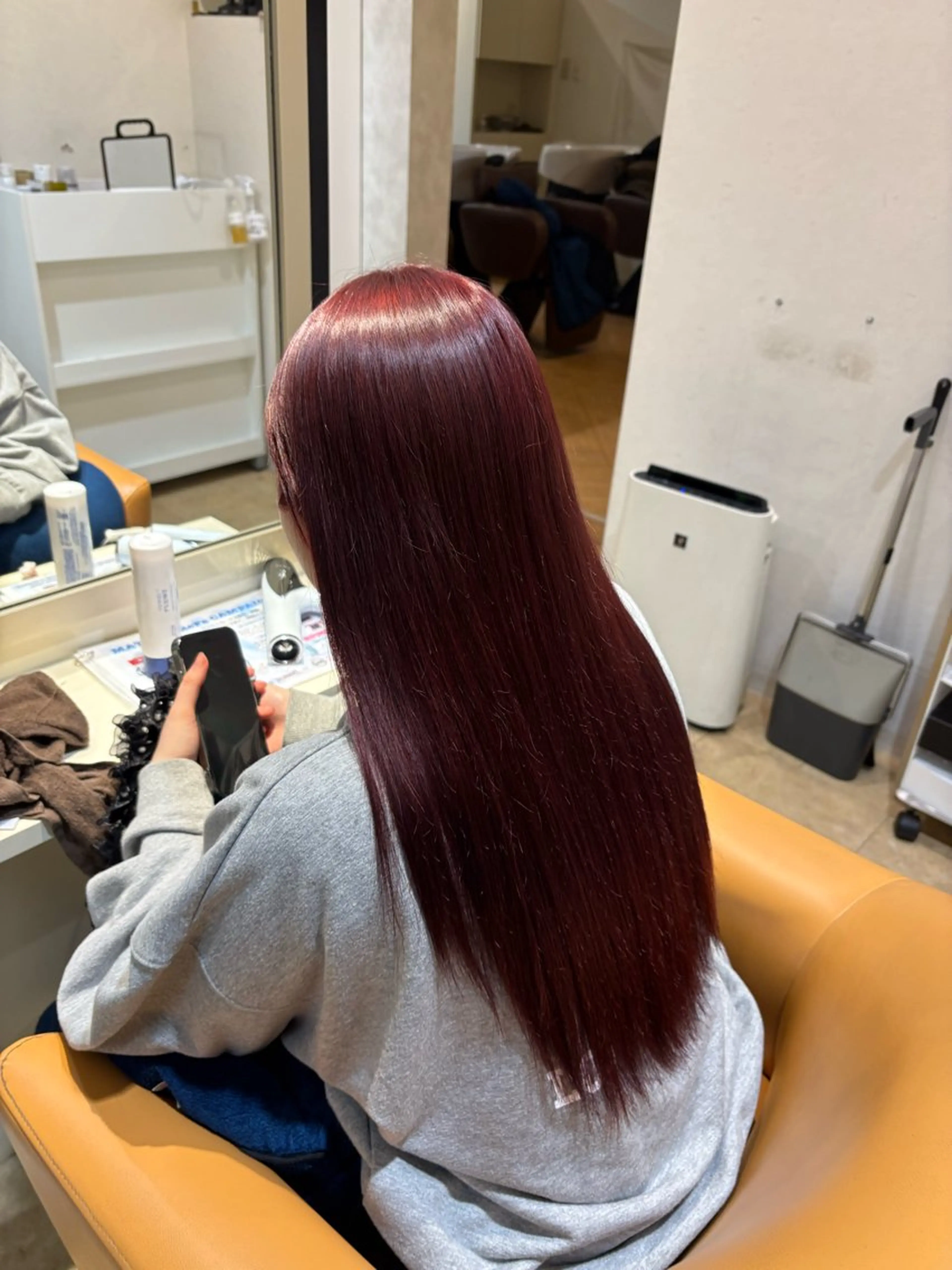 ロング カラー あいり 福岡美容師のヘアスタイル