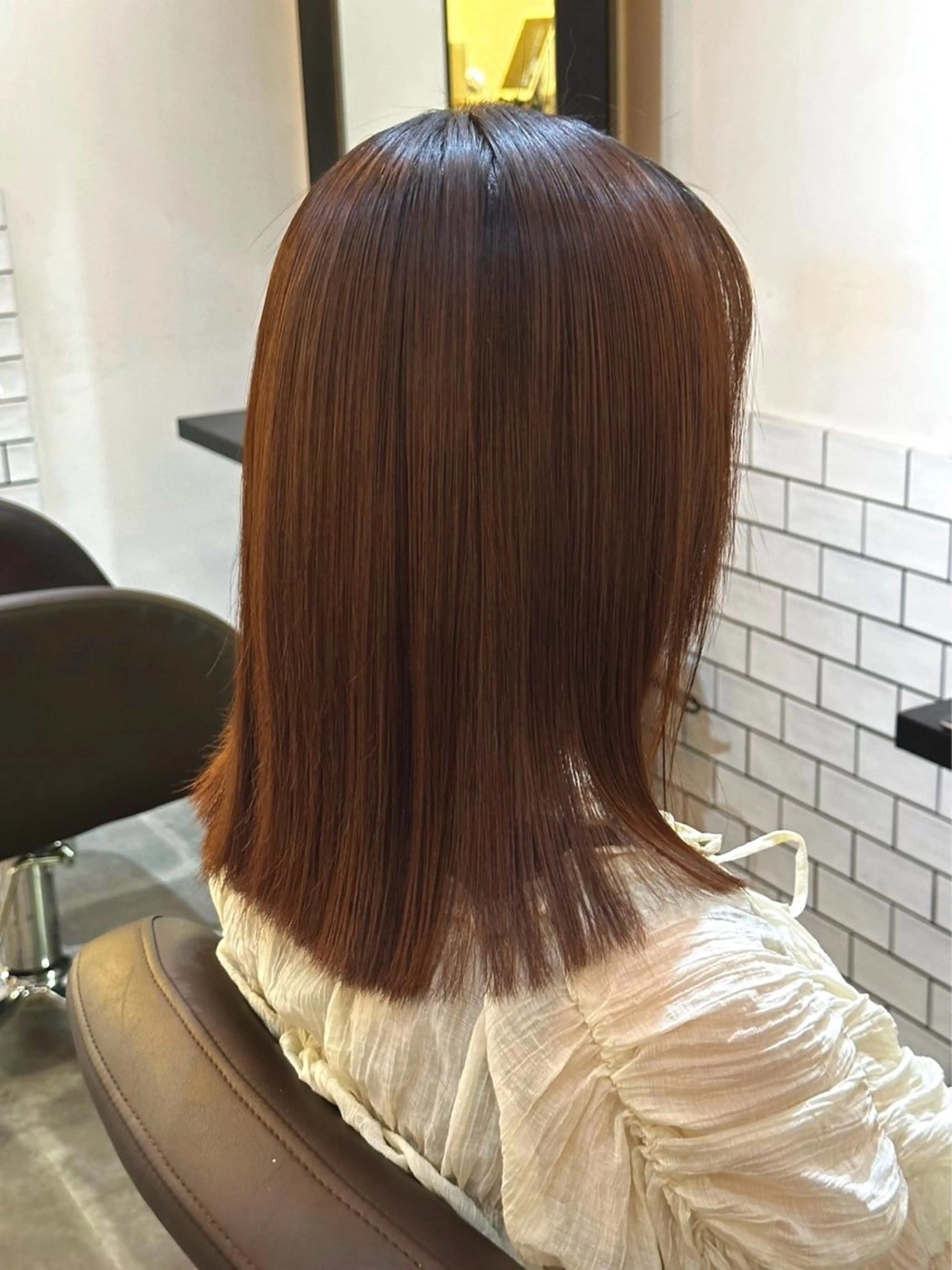 ミディアム ヘアカラー トリートメント 似合わせカラー 🐣ひなた🐣のヘアスタイル