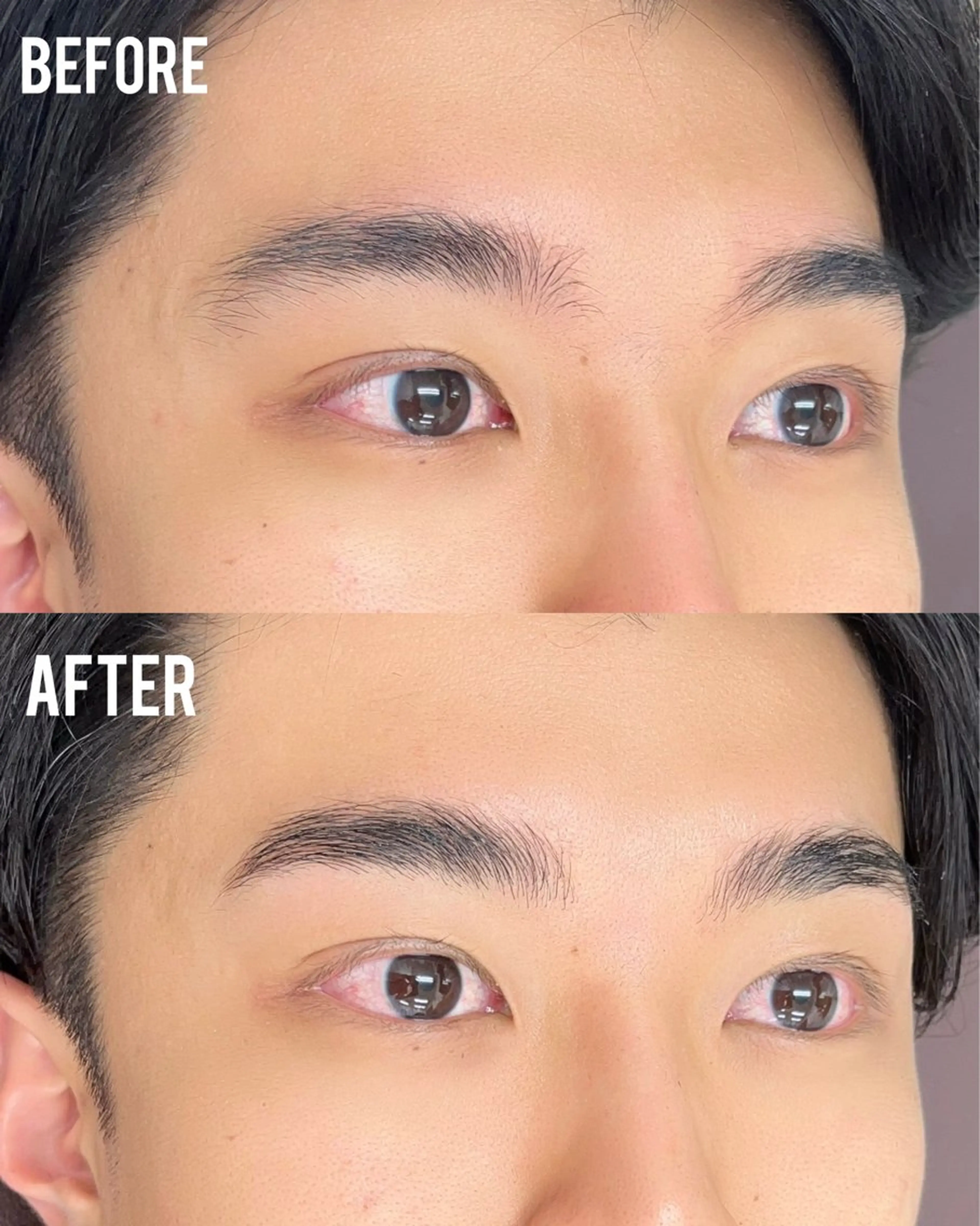 メンズ アイブロウ ハリウッドブロウリフト メンズアイブロウ 眉毛ワックス脱毛 ワックス脱毛 眉カット その他(アイブロウ) パーソナルカラー VILYのその他イメージ