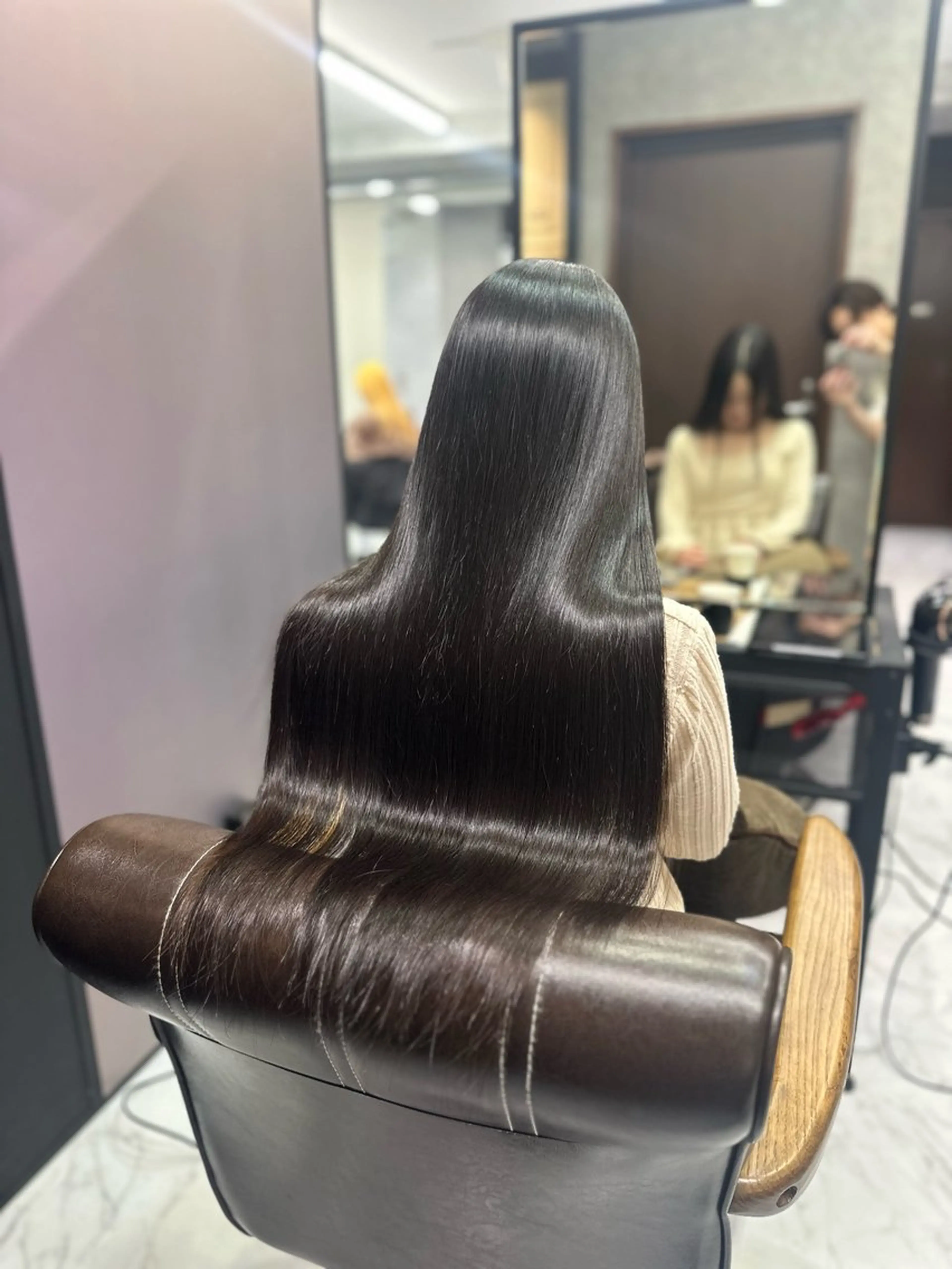 ロング 縮毛矯正 トリートメント RAF TOKYO 2nd所属・美髪矯正/髪質改善/ ヒロムのヘアスタイル