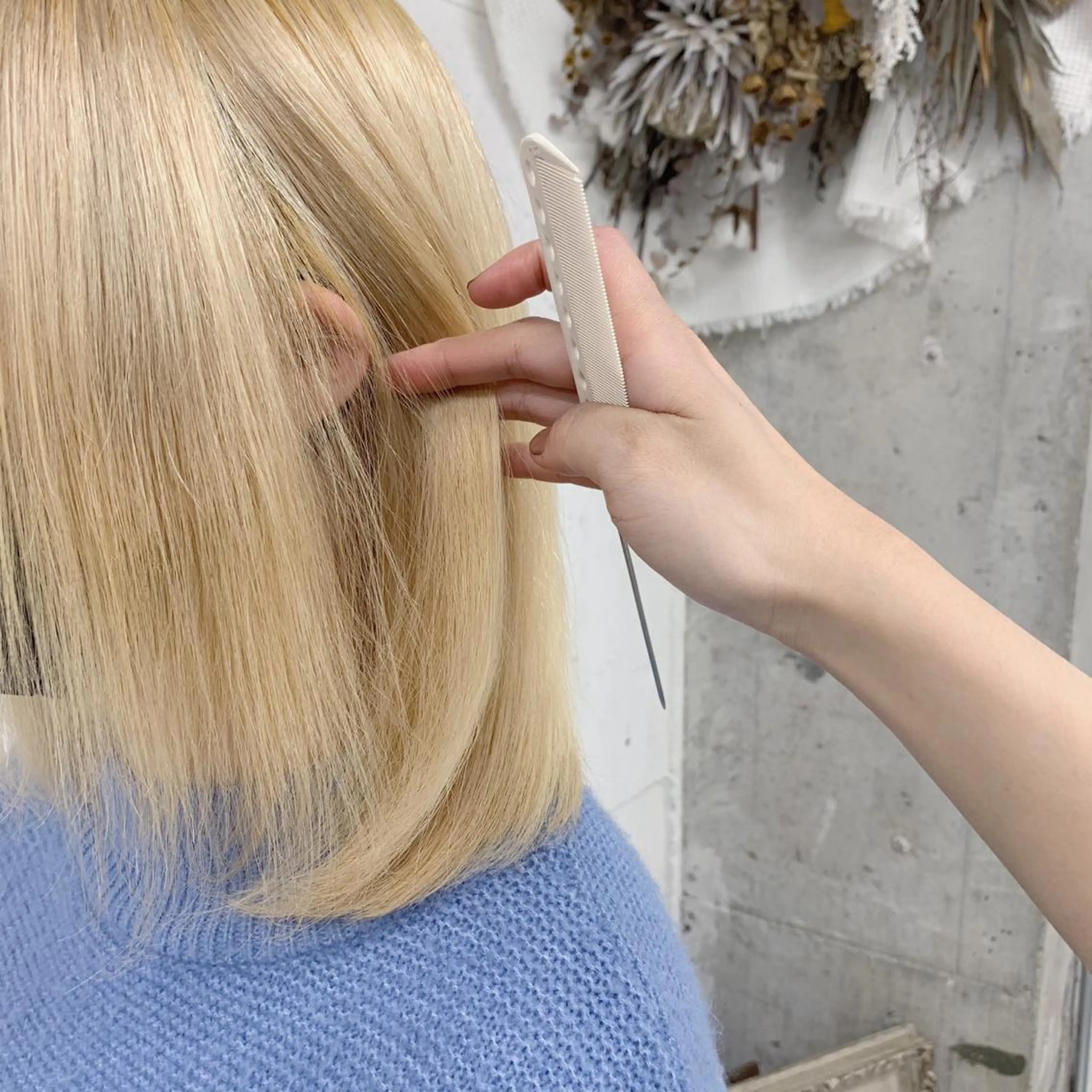 カラー Noele hair atelier(ノエルヘアアトリエ)所属・北上ゆい/個性派/ ナチュラルアレンジのヘアスタイル