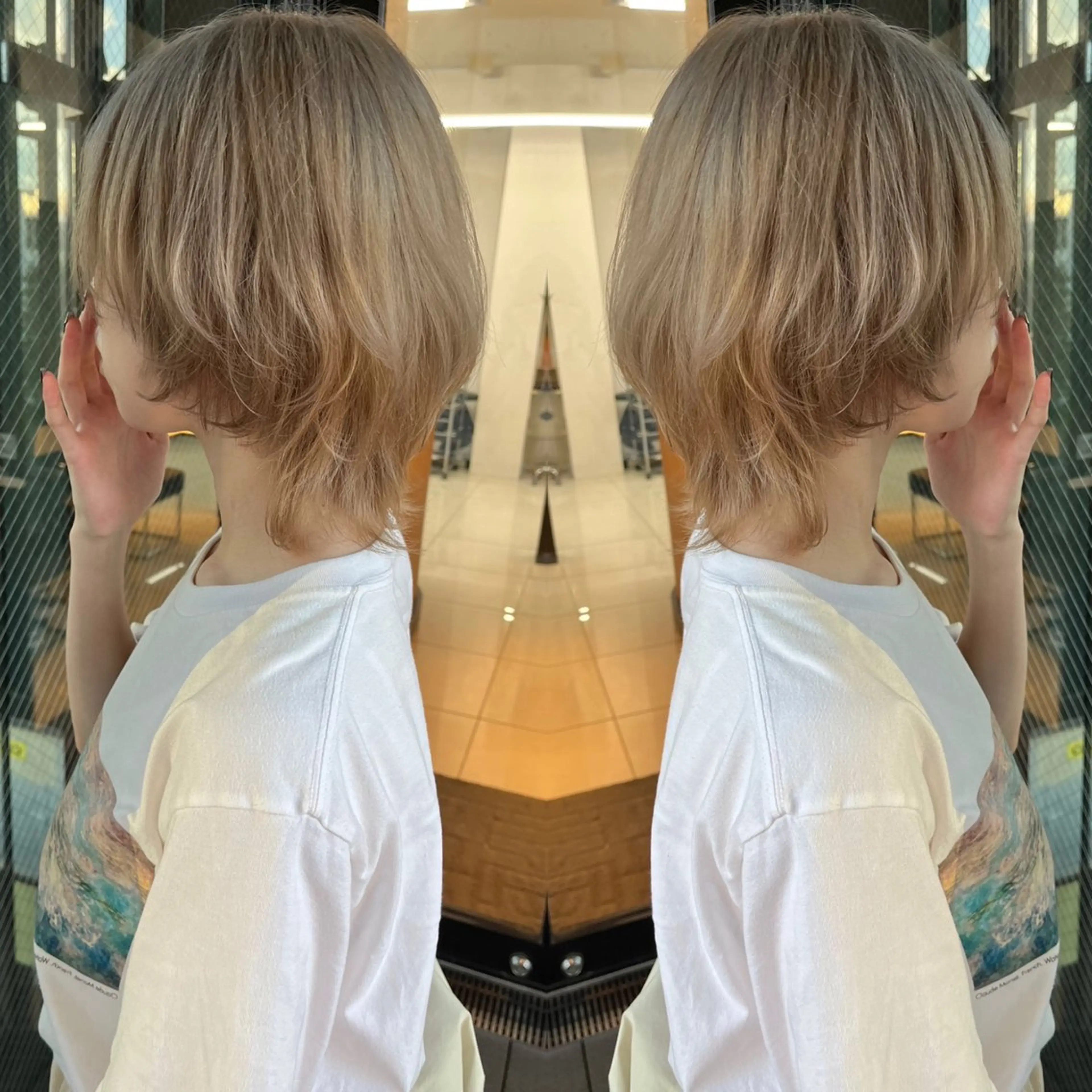 ショート カラー カット ヘアカラー トリートメント BOOTH share salon所属・ハタケヤマヨシキ ／BOOTHのヘアスタイル