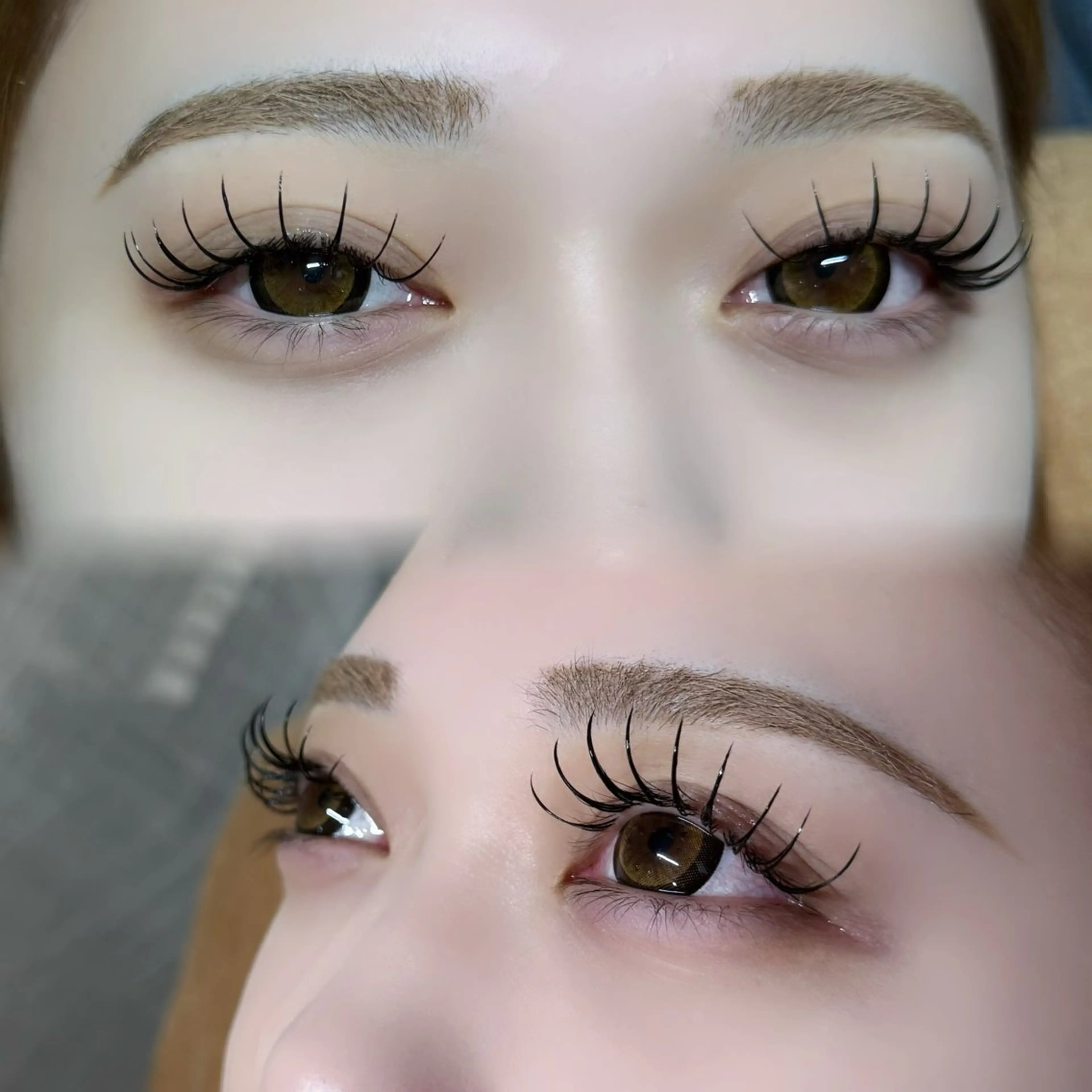 マツエク・マツパ CCカール Cカール フラットラッシュ マツエク Lunella RENAのマツエク・マツパデザイン