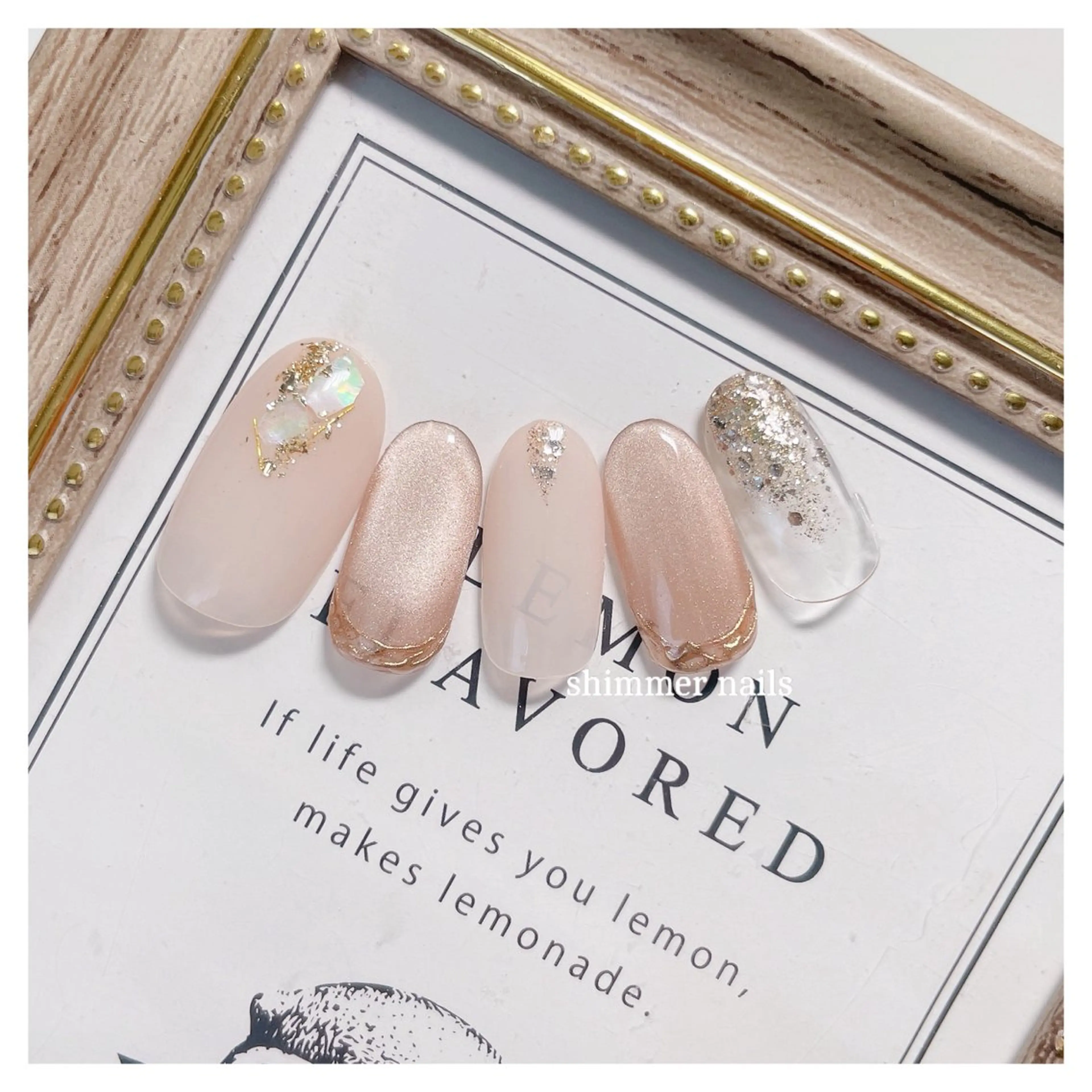 ネイル shimmer nailsのネイルデザイン