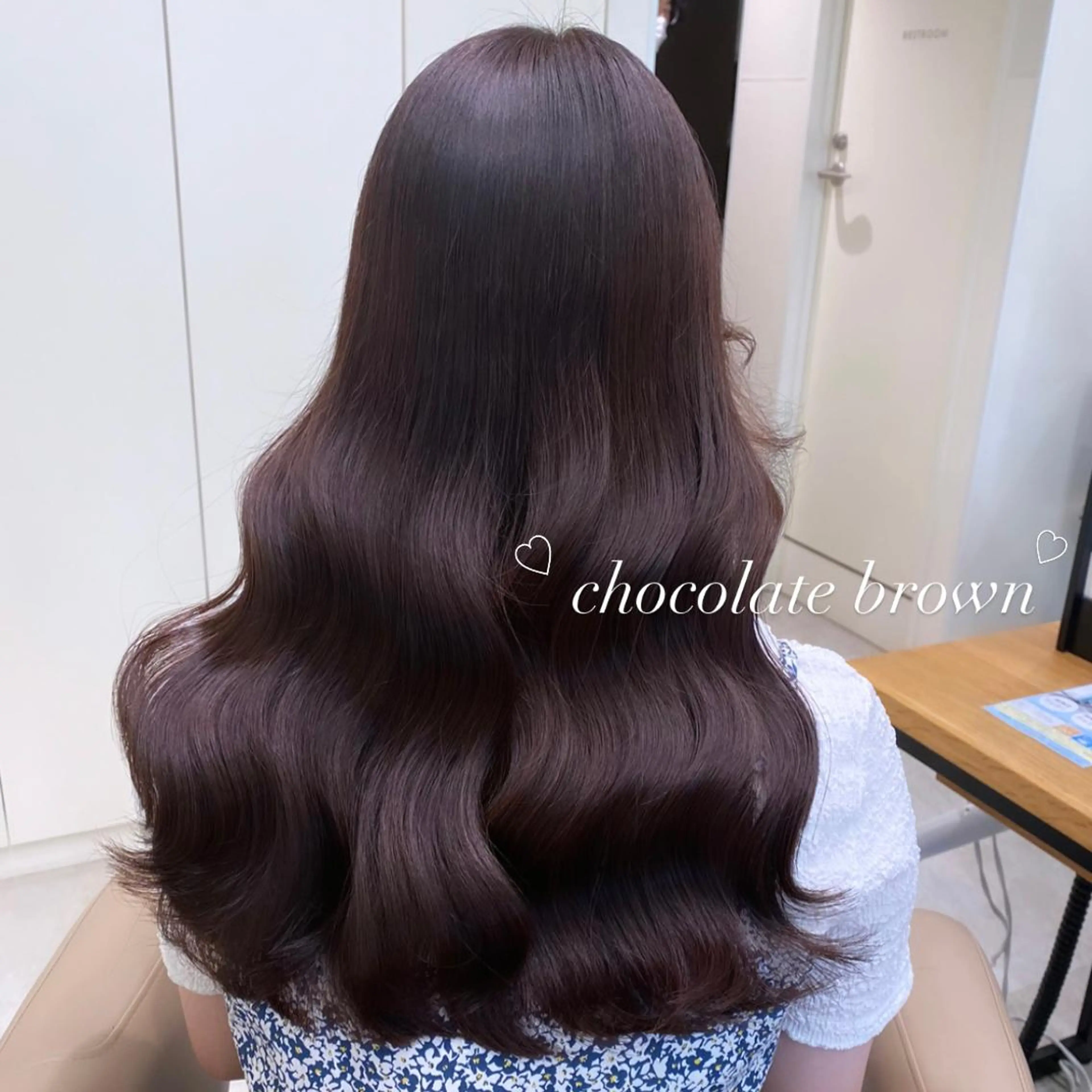 ロング カラー ブリーチなしWカラー 🎀韓国ヘア/amiのヘアスタイル