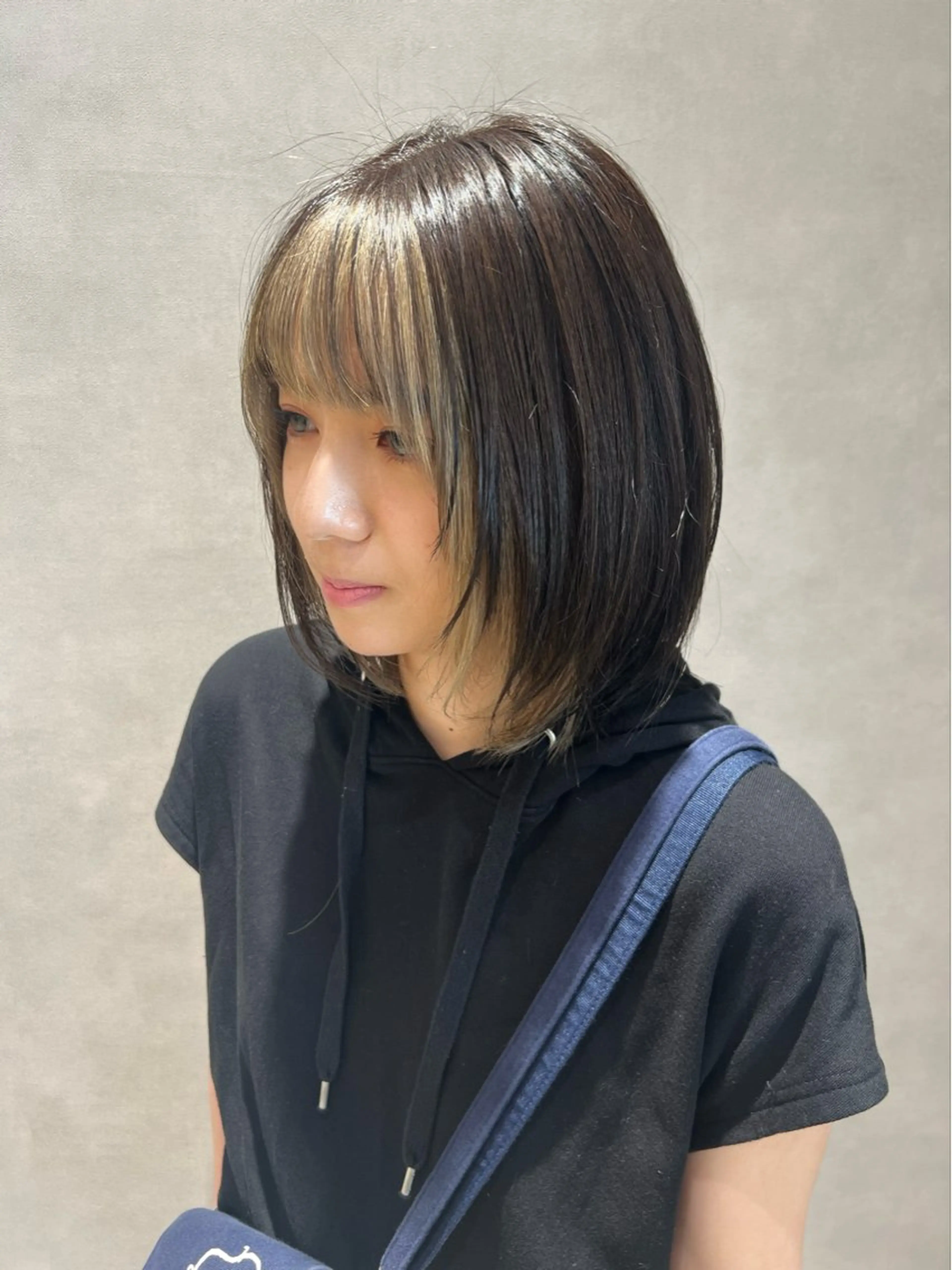 ショート カラー カット ヘアカラー インナーカラー/ ストレート/奥野洸也のヘアスタイル