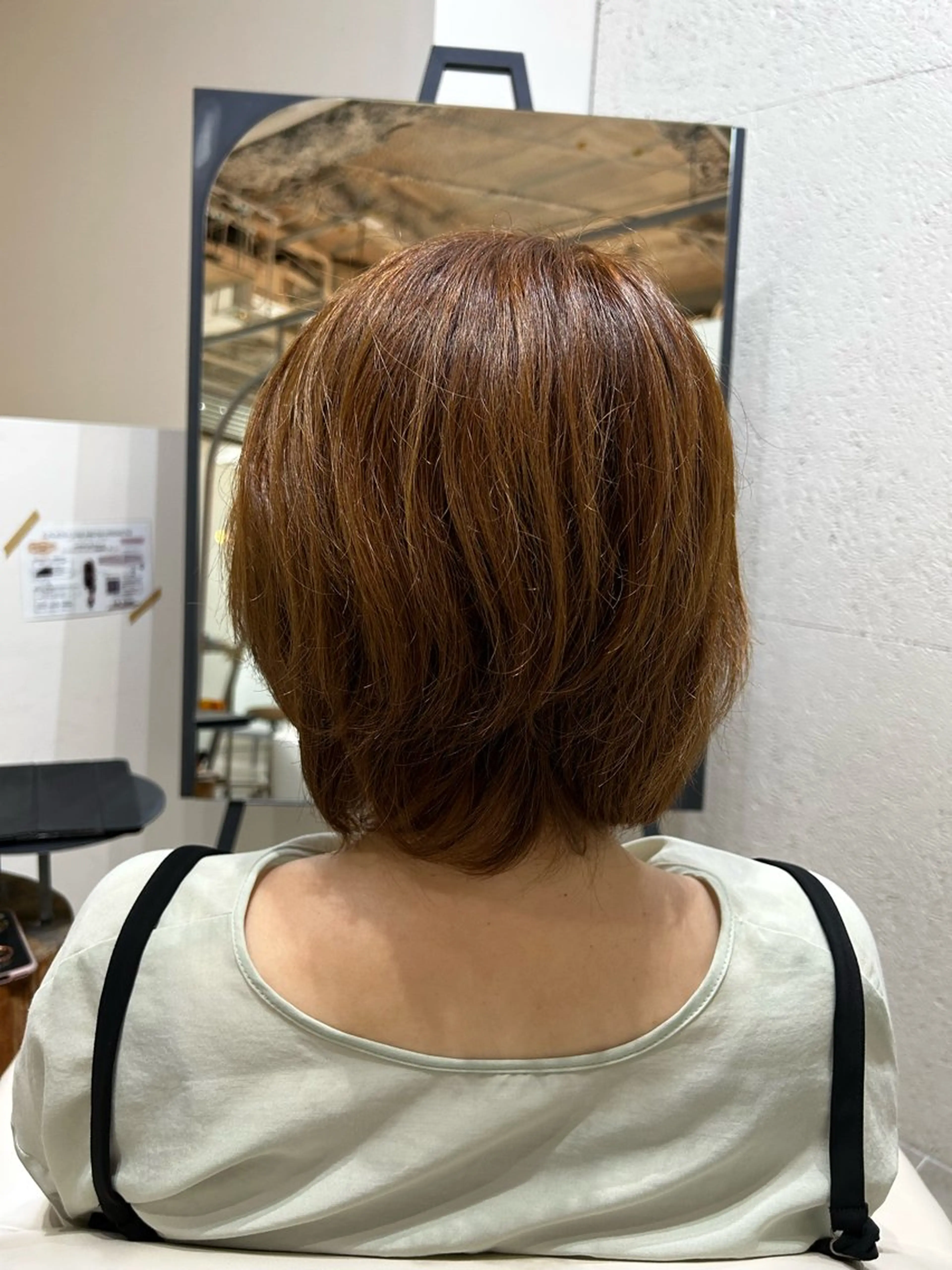 ミディアム 髪質改善 縮毛矯正 SHINDO MIYUのヘアスタイル