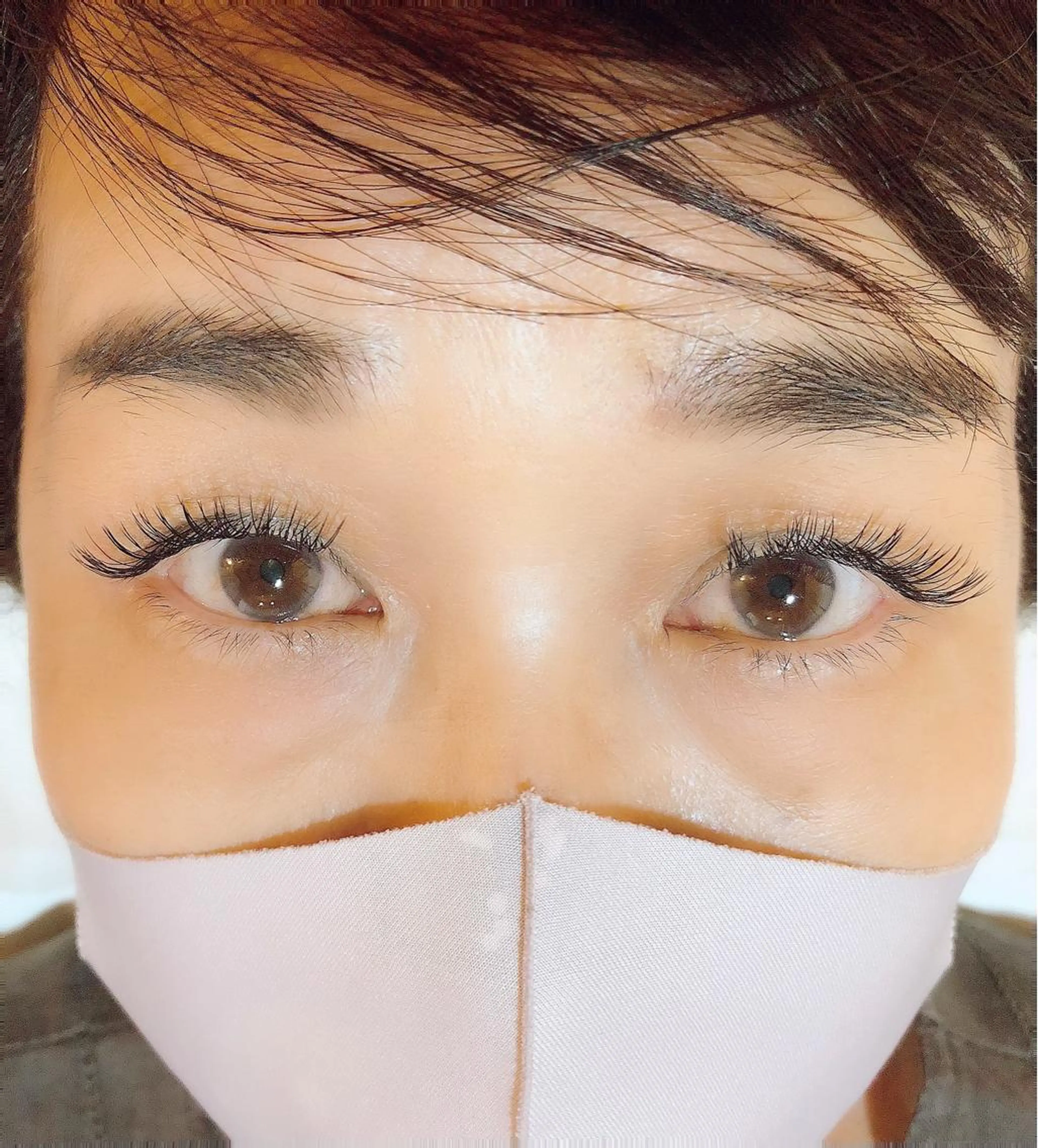 マツエク・マツパ フラットラッシュ ALBA eyelashのマツエク・マツパデザイン