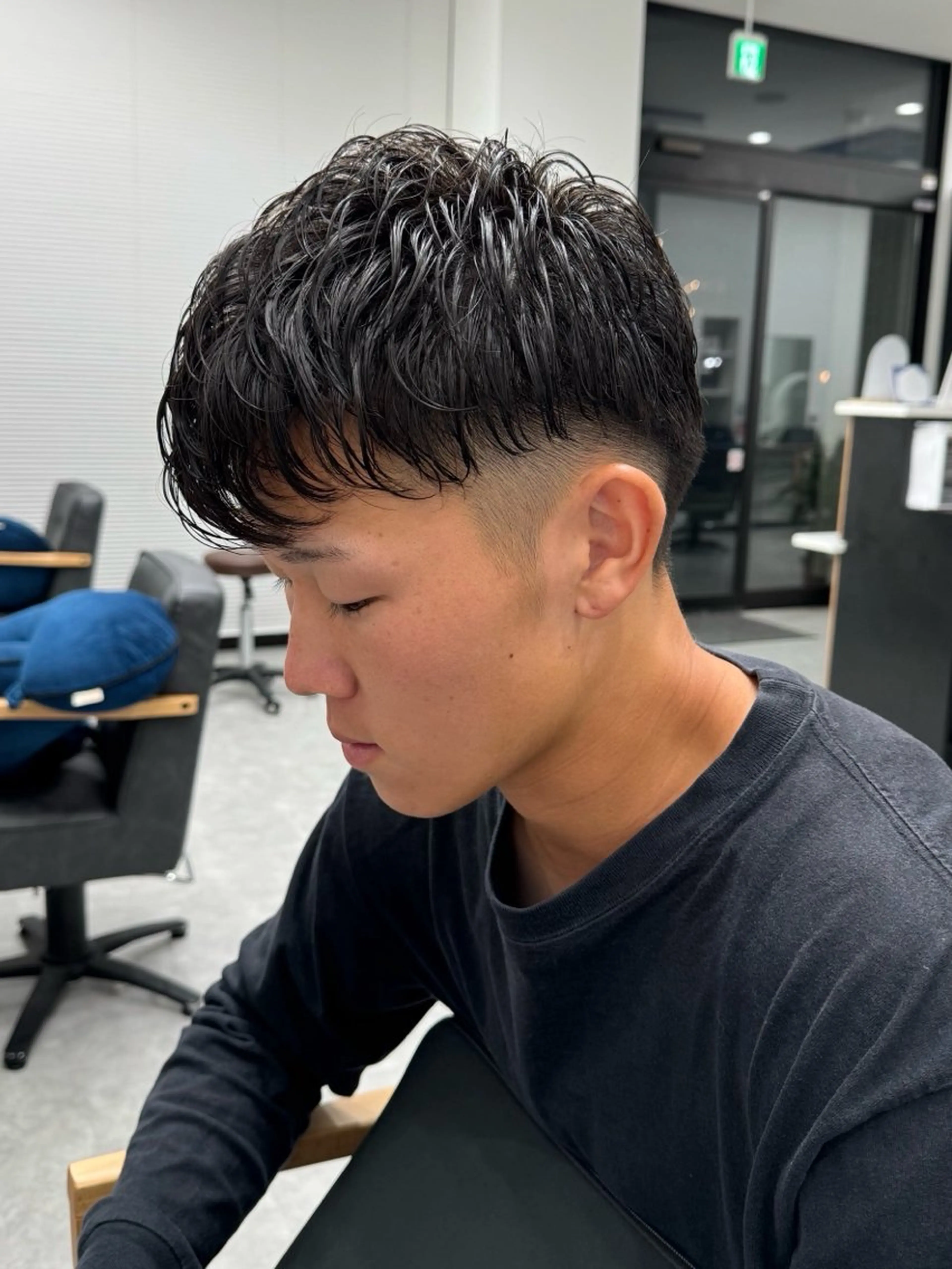 パーマ メンズ アリサ/ 暖色colorのヘアスタイル