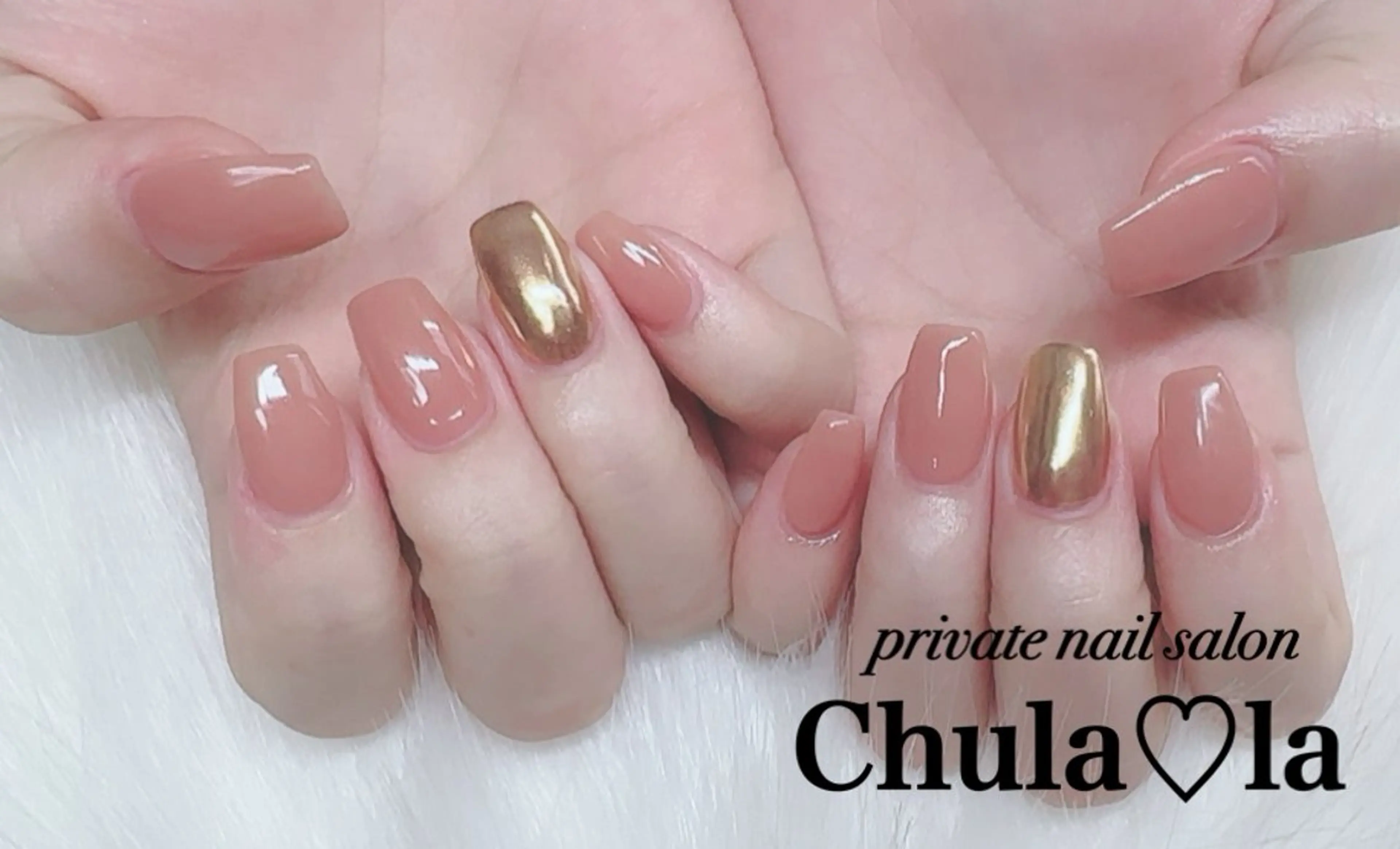 ネイル ミラーネイル ハンドネイル Chula♡la 豊見城市高安のネイルデザイン