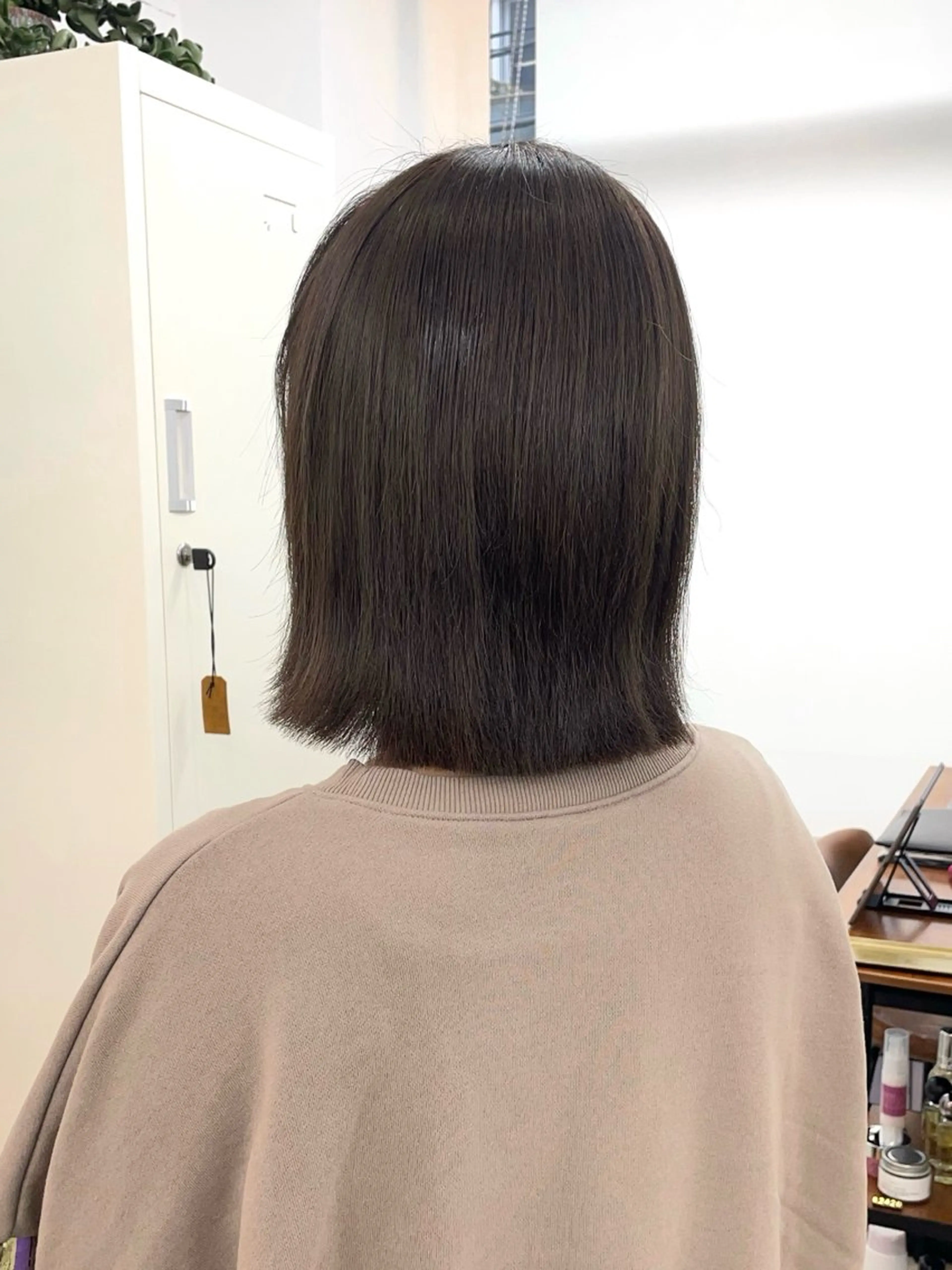 ショート カラー 透明感カラー オリーブカラー トリートメント カット ヘアカラー トリートメント ✨髪質改善✨原宿 えのもと　はなのヘアスタイル