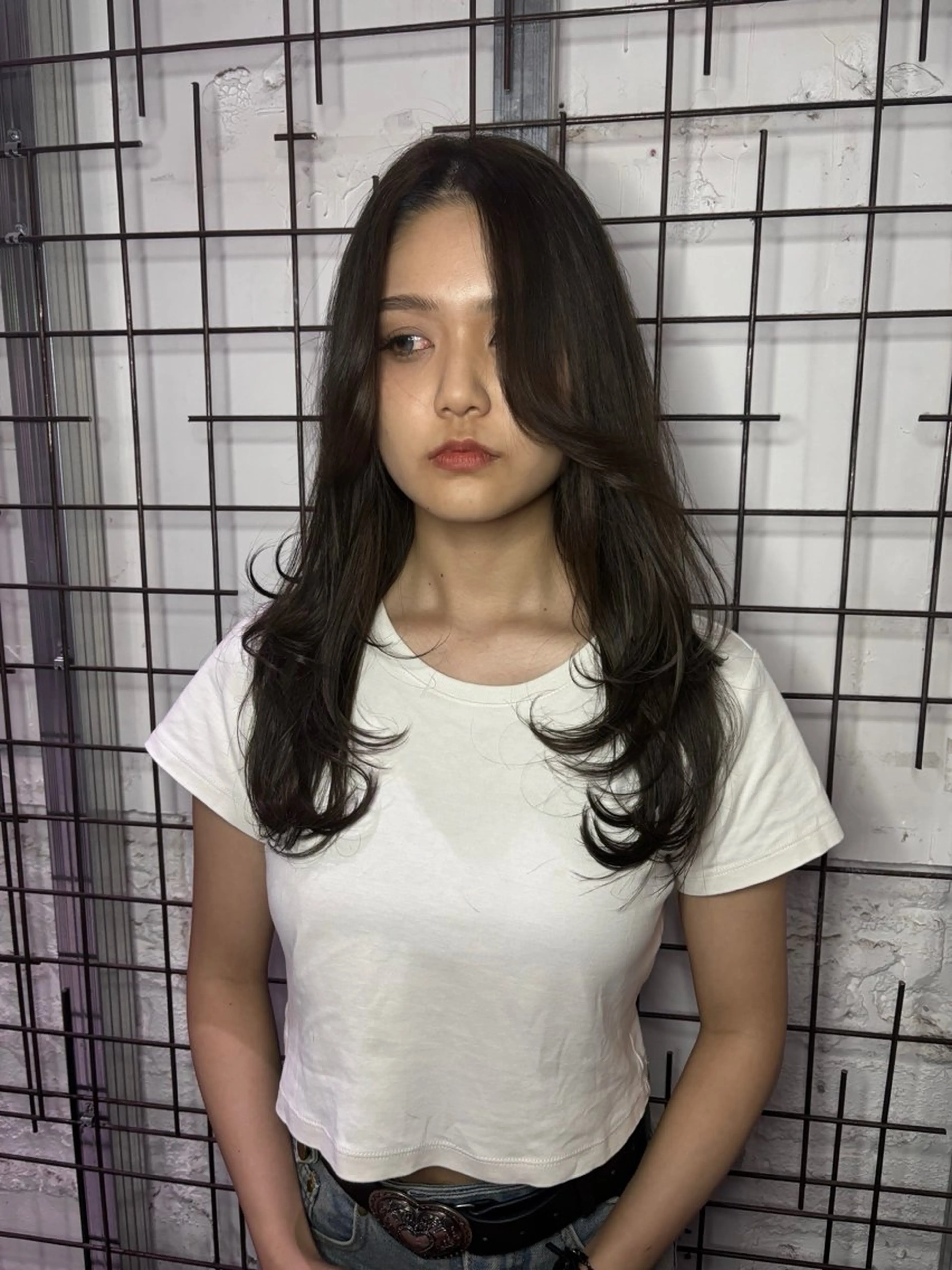 カラー AYANE 韓国ヘア /レイヤーカットのヘアスタイル