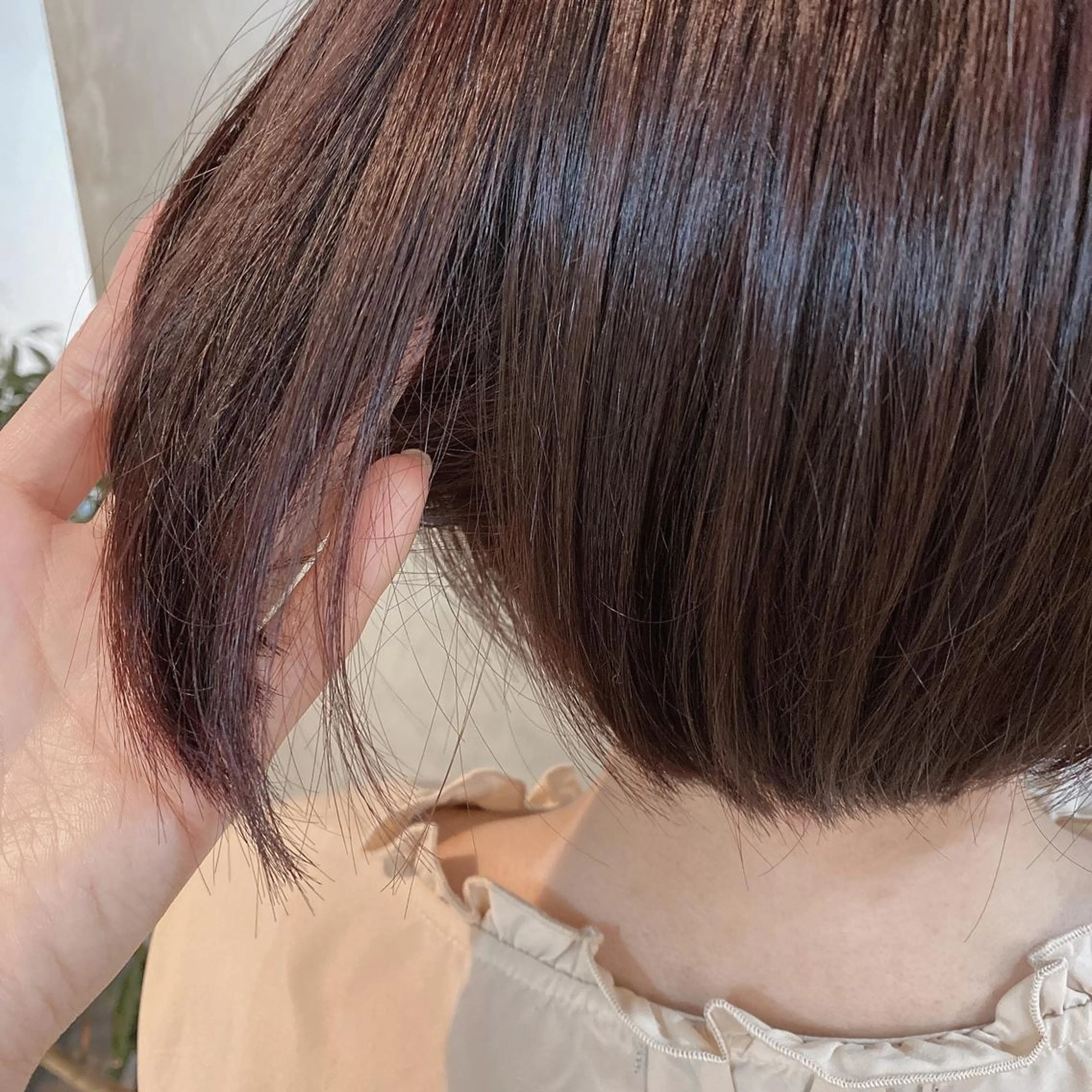 ショート カラー ヘアアレンジ stylist/蛯谷 珠里のヘアスタイル
