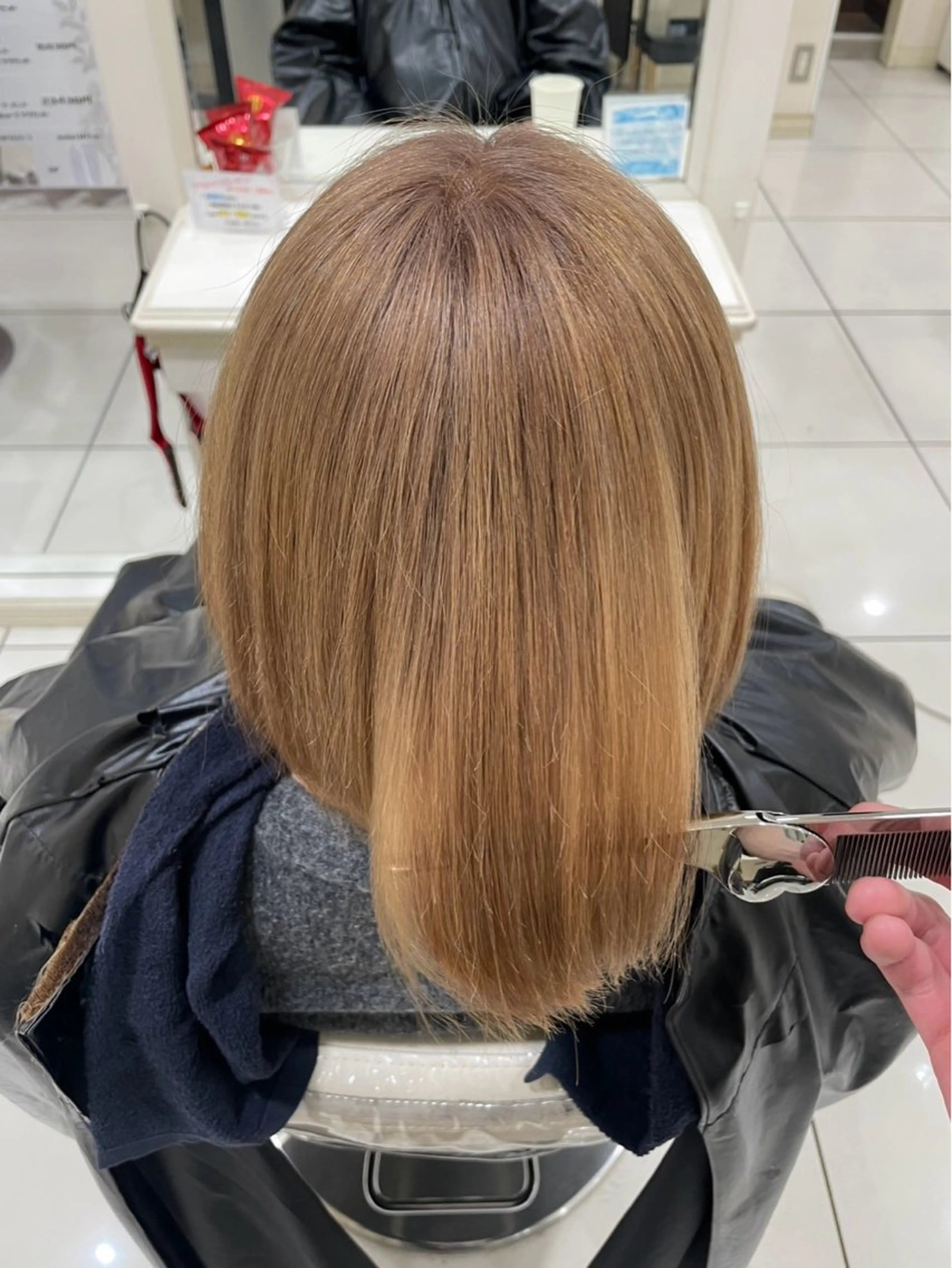 ミディアム 👼🏻透明感カラー 〻takuya💫のヘアスタイル