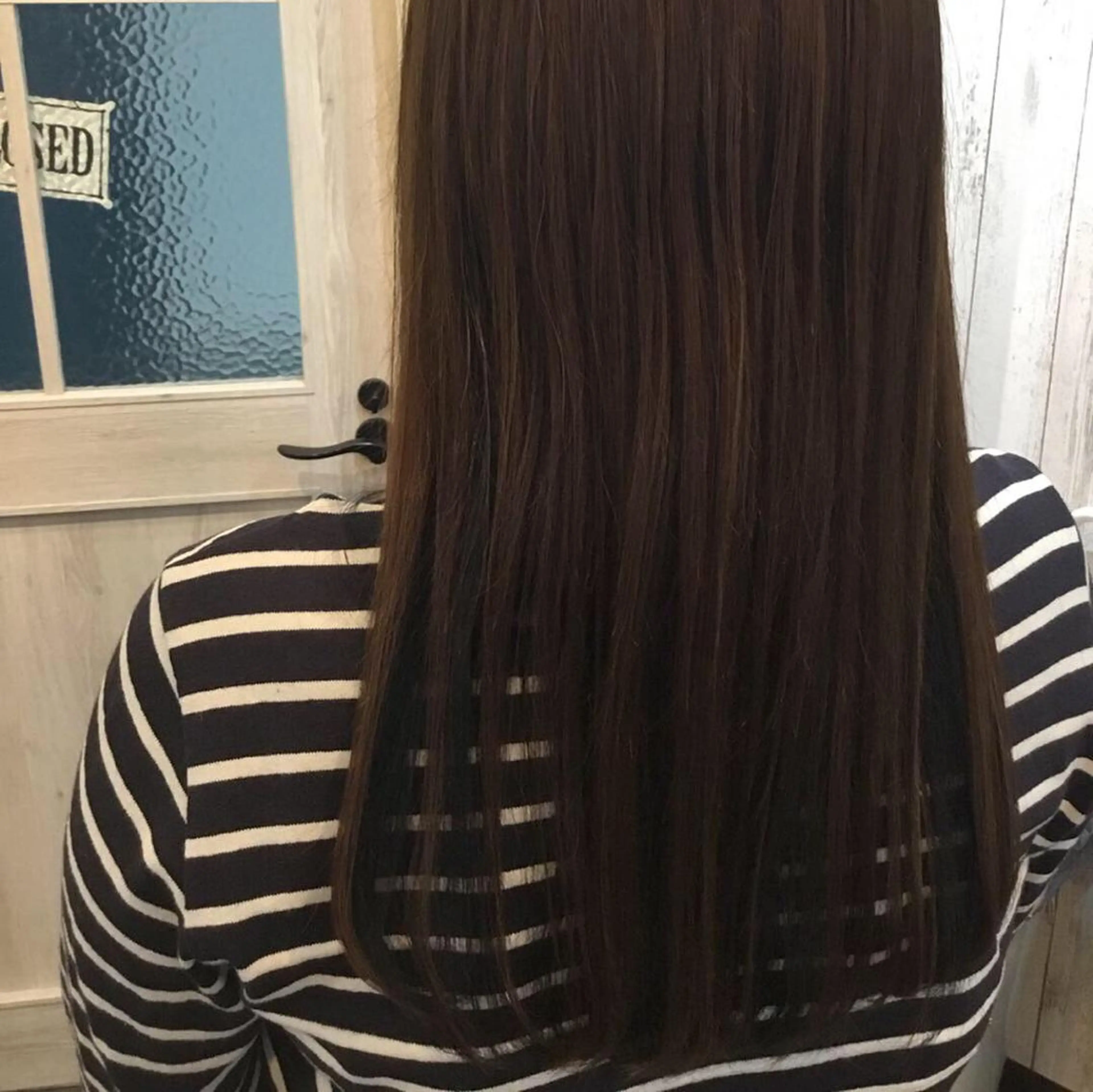 ロング カラー 金崎 新吾のヘアスタイル