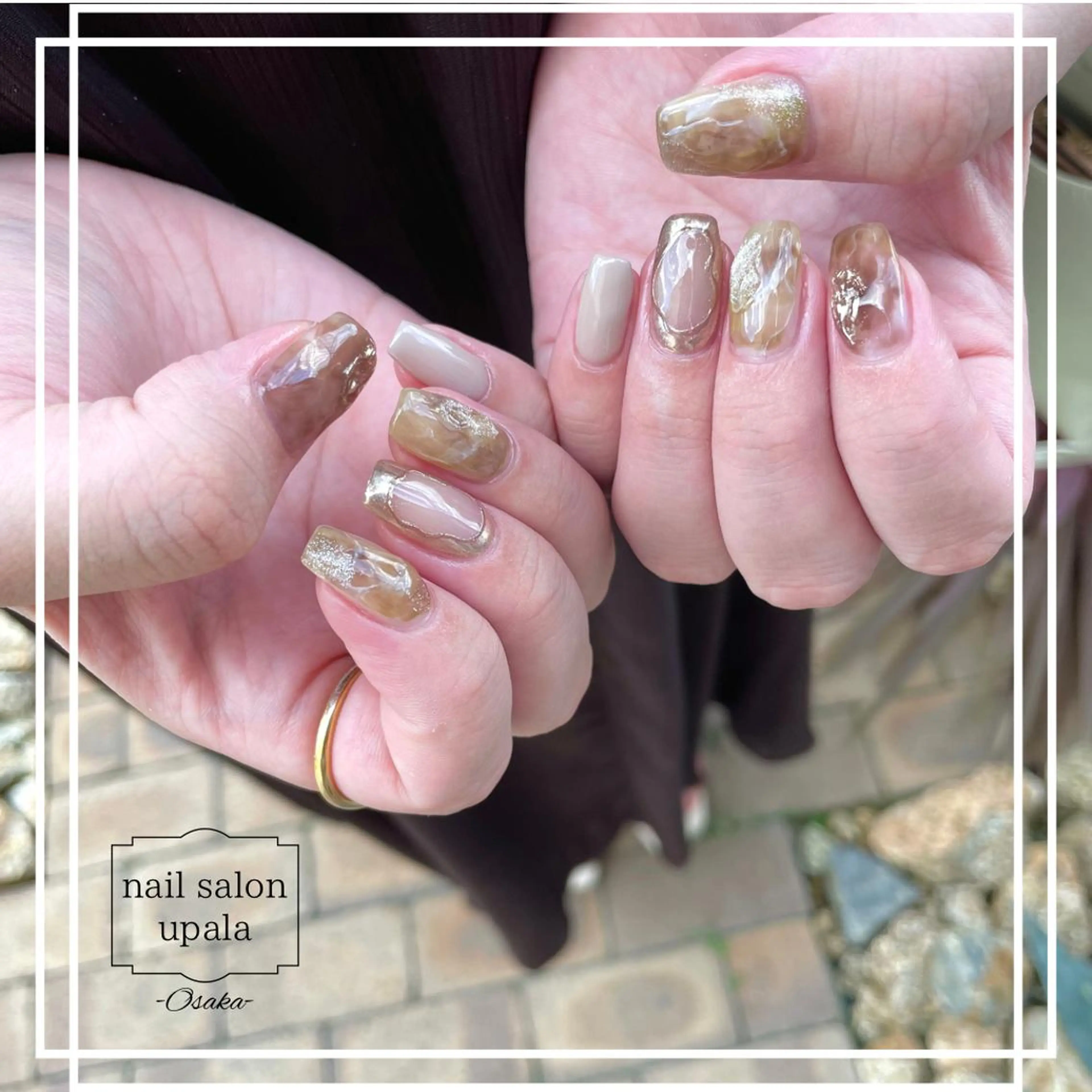 ネイル ボルドー フットネイル フレンチネイル マグネットネイル ニュアンスネイル ハンドネイル upala Mayukoのネイルデザイン