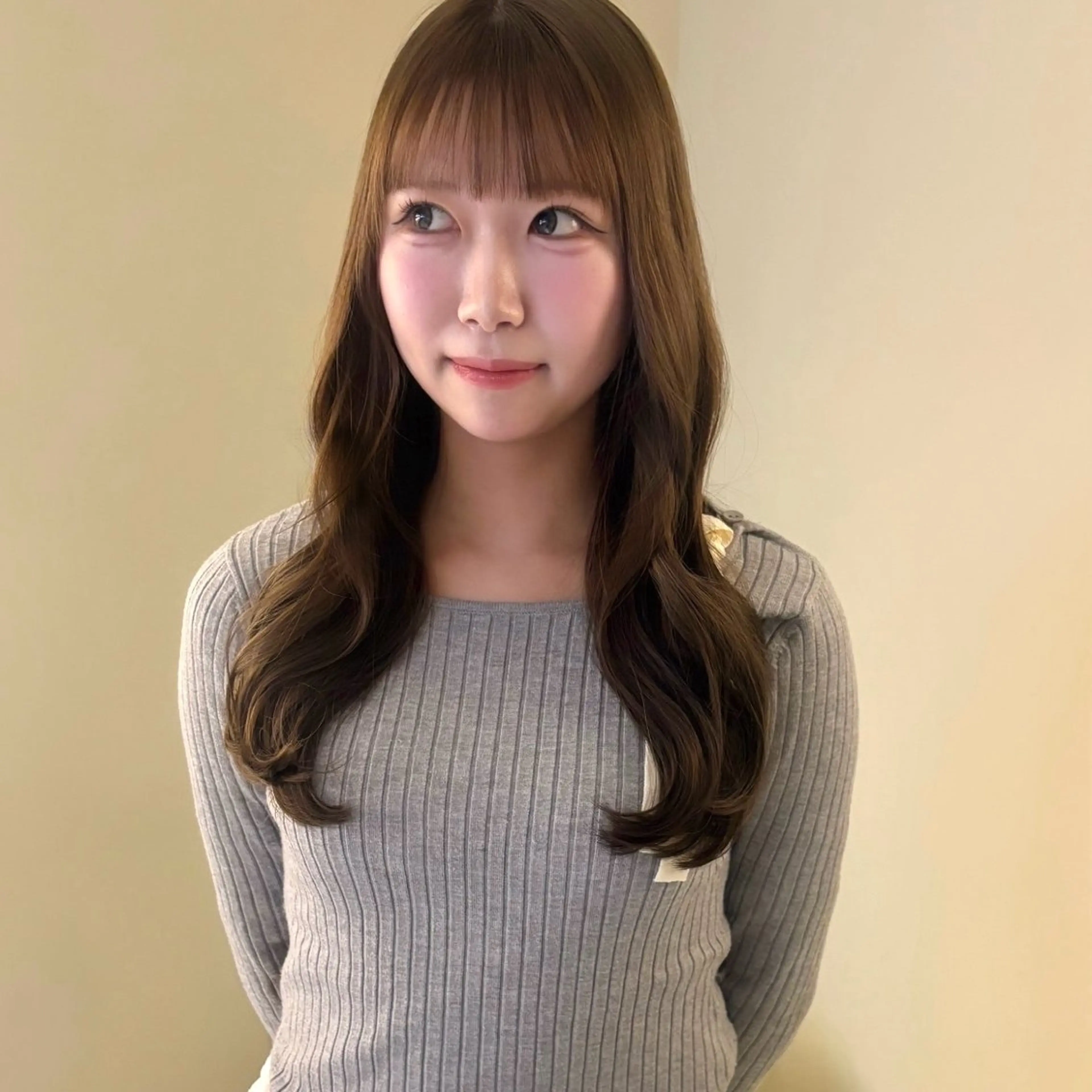 ロング カラー ヘアカラー トリートメント hana/艶髪 /透明感カラー🪞のヘアスタイル