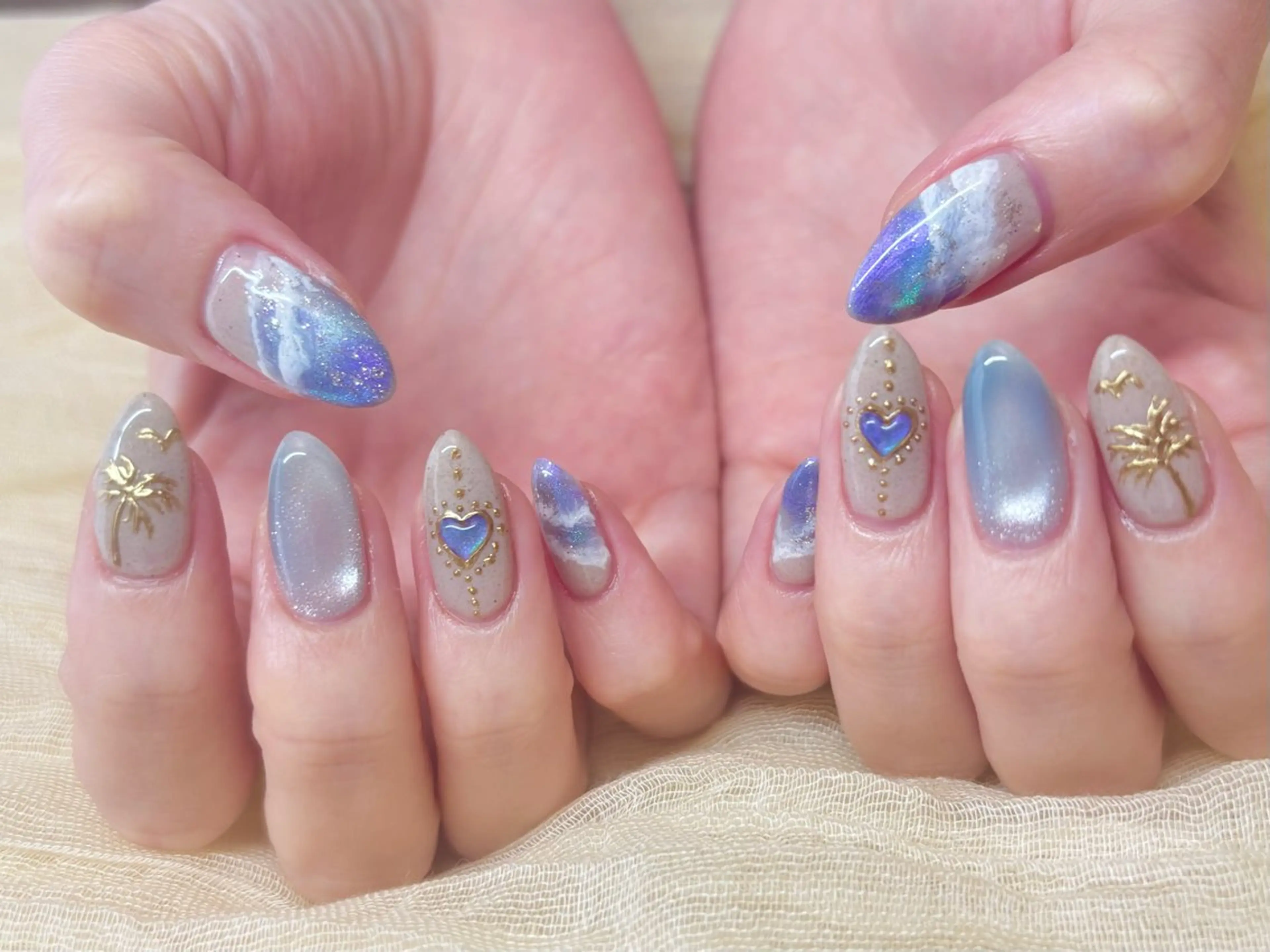 ネイル ハンドネイル yurina ☆のネイルデザイン