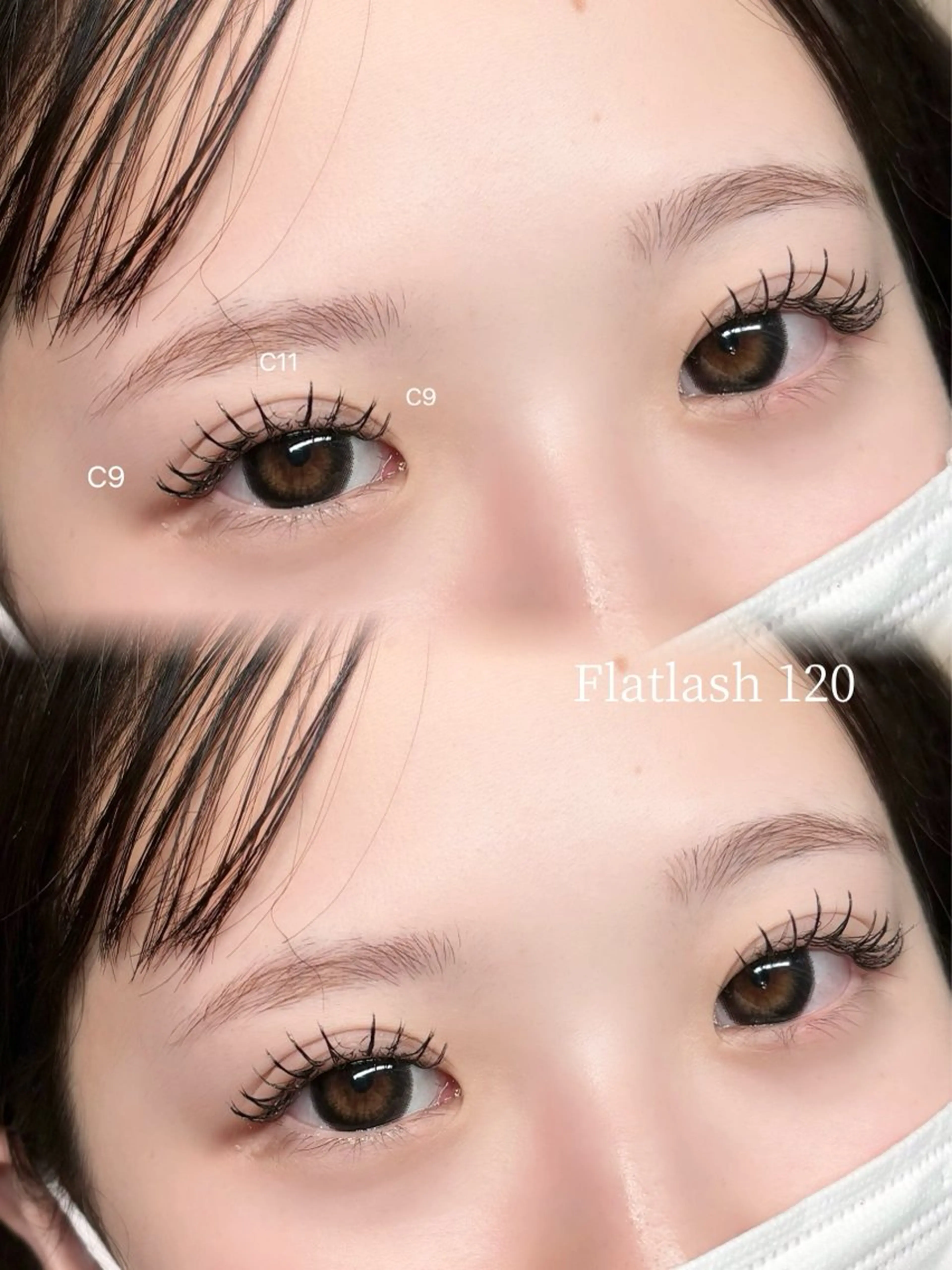 マツエク・マツパ 𝐀𝐧𝐧𝐚 /ELMO eyeのマツエク・マツパデザイン