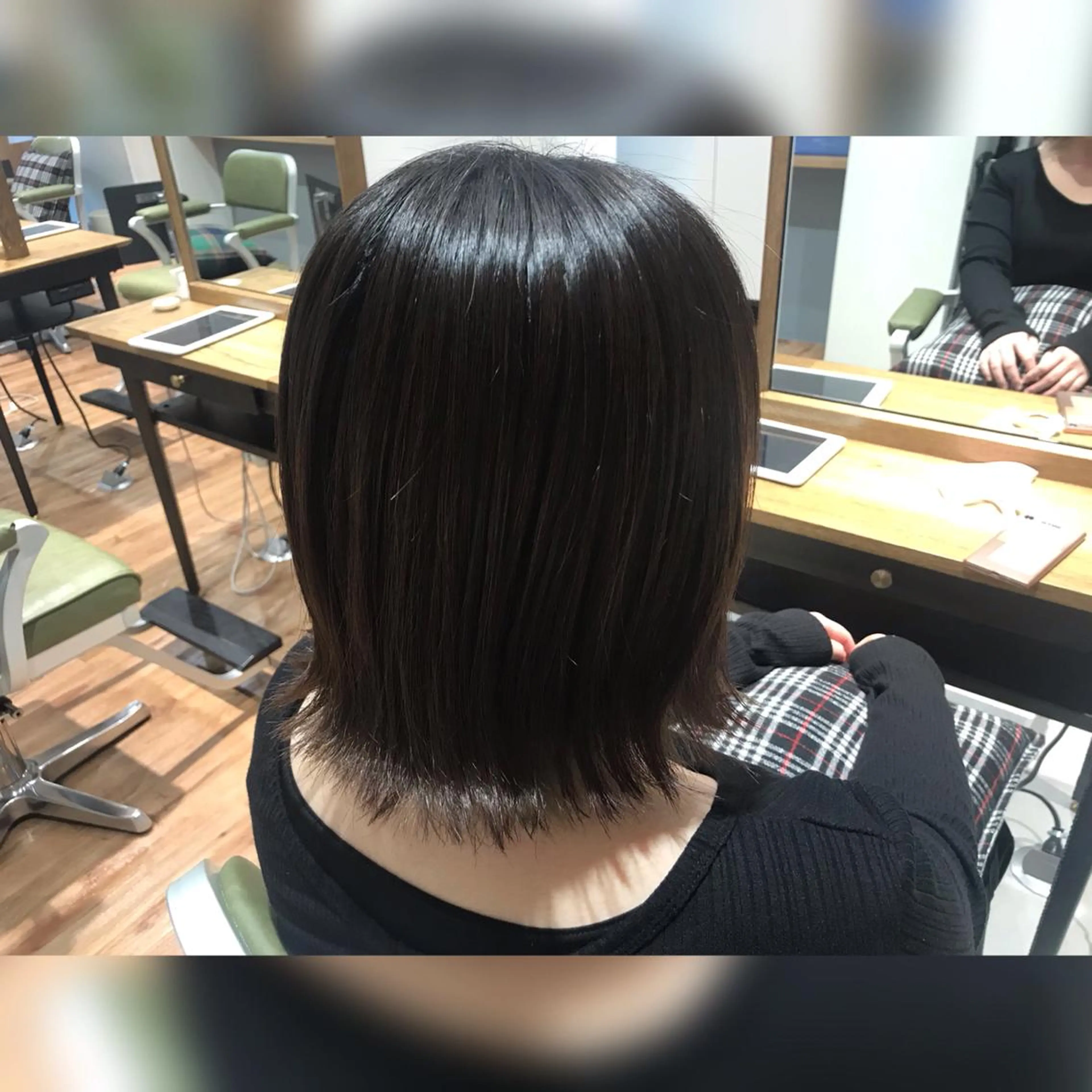 ミディアム カラー トリートメント マイ 【川口】のヘアスタイル