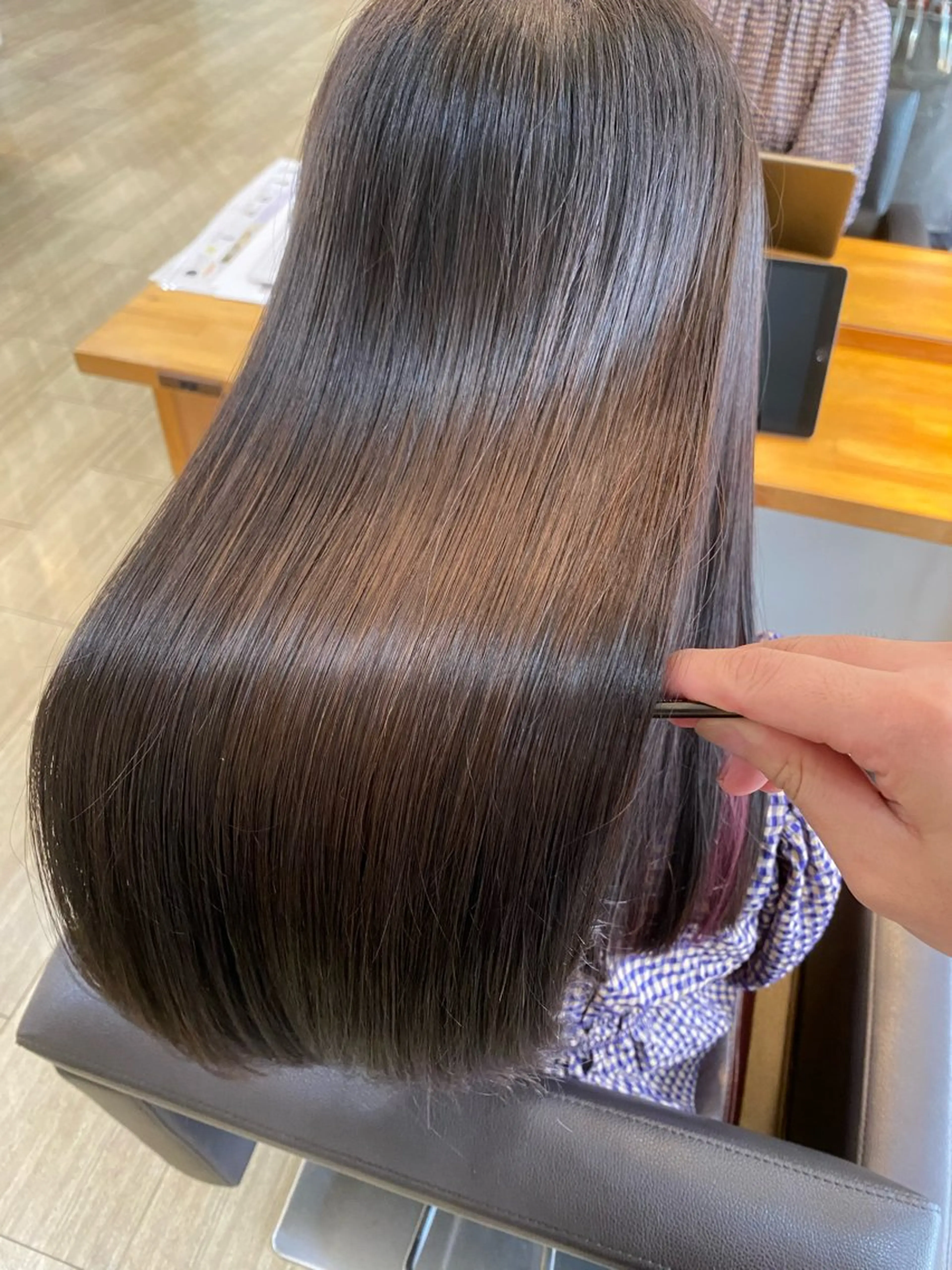 ロング 髪質改善 トリートメント CABANON所属・和歌山髪質改善 那須優太のヘアスタイル