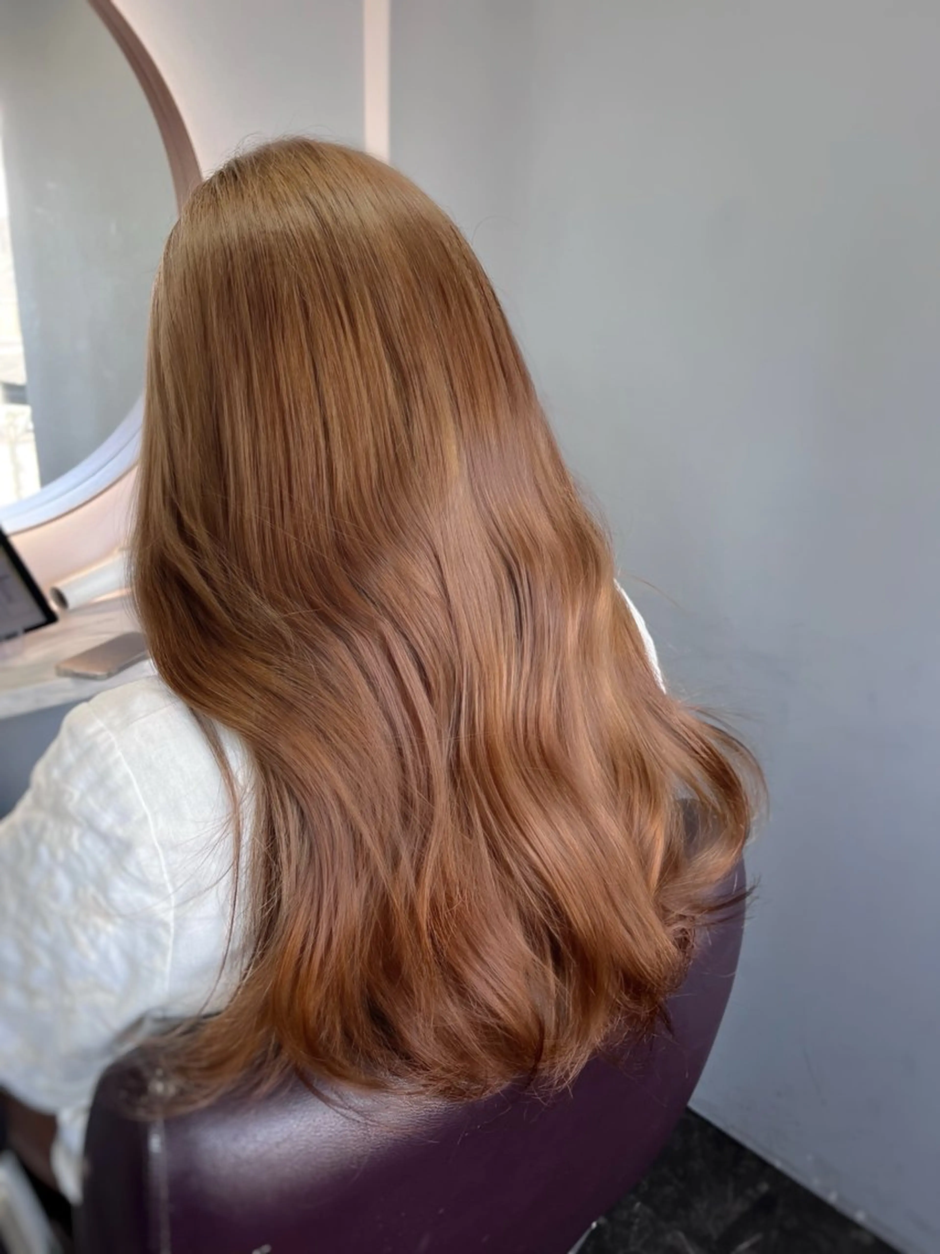 ロング 韓国ヘア/髪質改善 /艶カラー/sahoのヘアスタイル