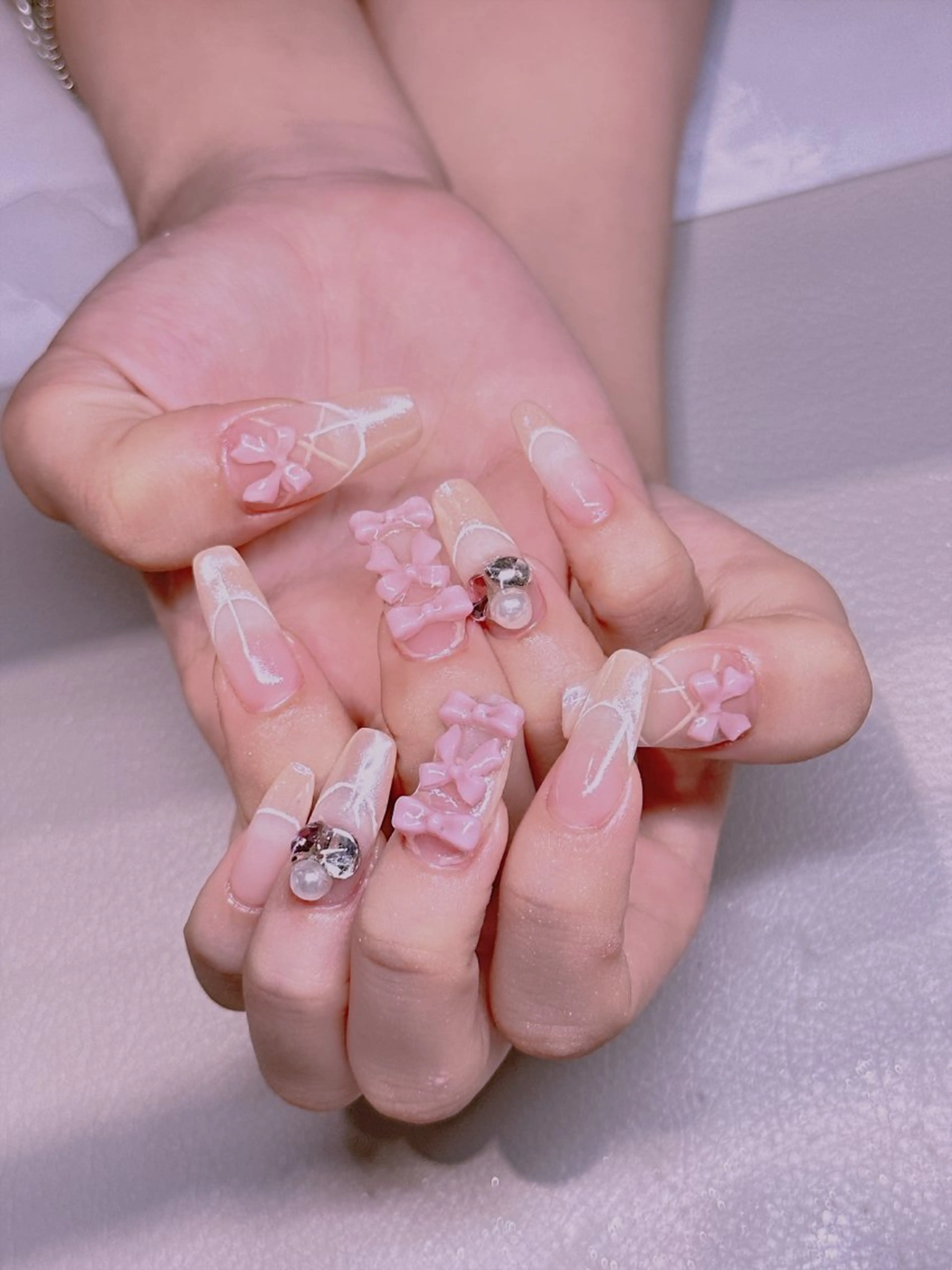 ネイル 長さだし専門店 M2　rikaのネイルデザイン