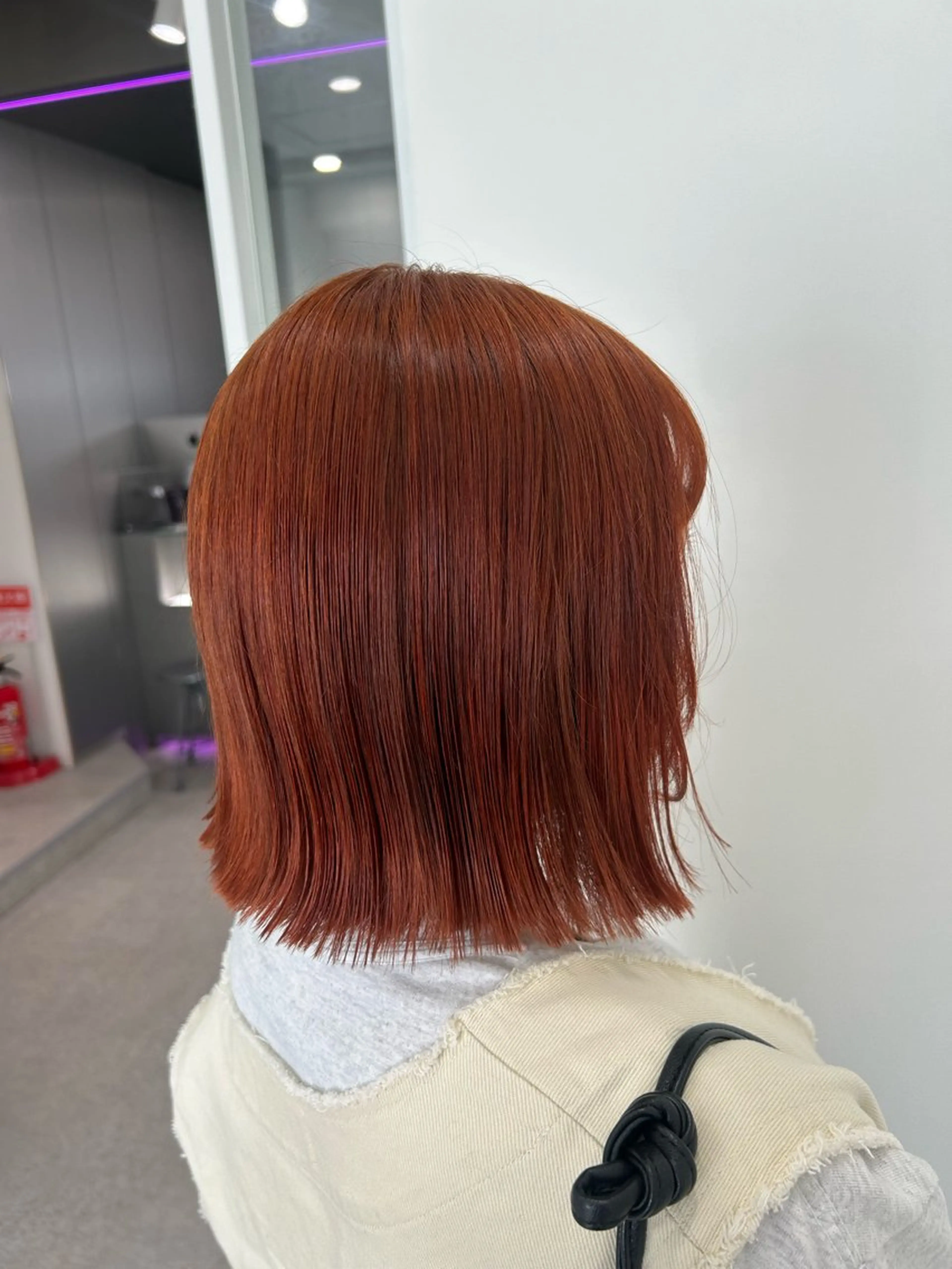 ミディアム カラー 愛結 暖色カラー🎀🩰のヘアスタイル