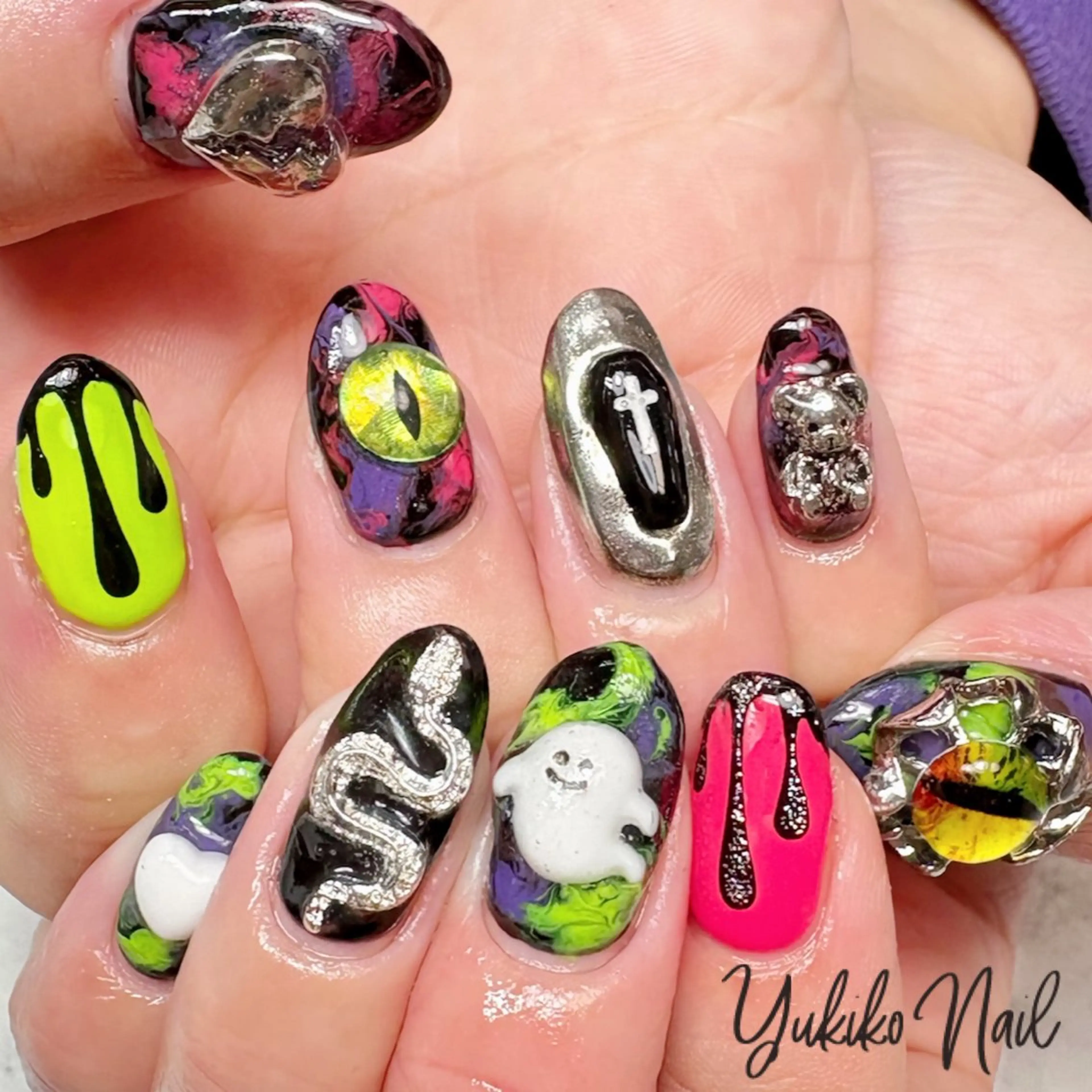 ネイル ハンドネイル ユキコ ネイルのネイルデザイン