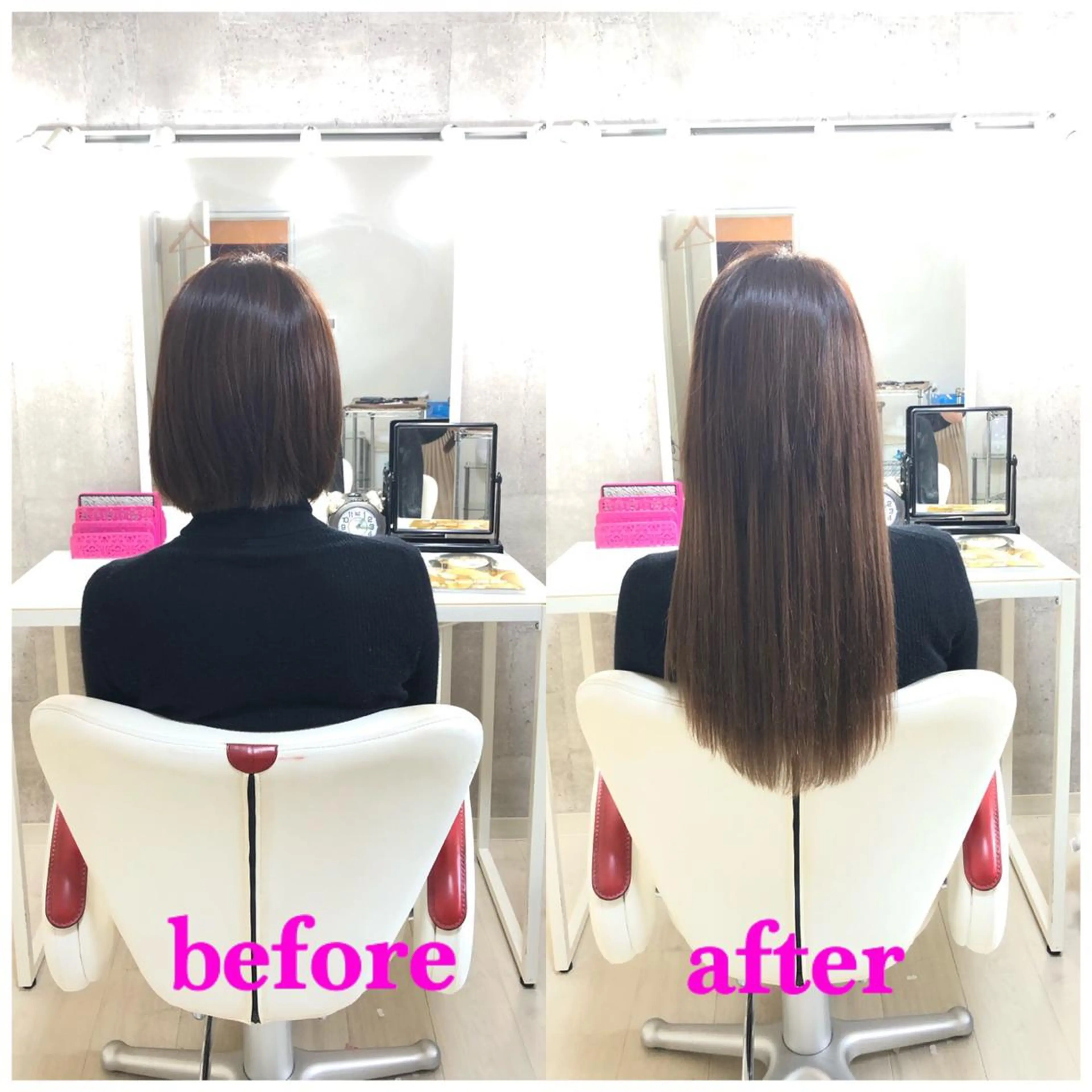 ロング エクステ ドレスアップ心斎橋店所属・🌸ドレスアップ 心斎橋店🌸のヘアスタイル