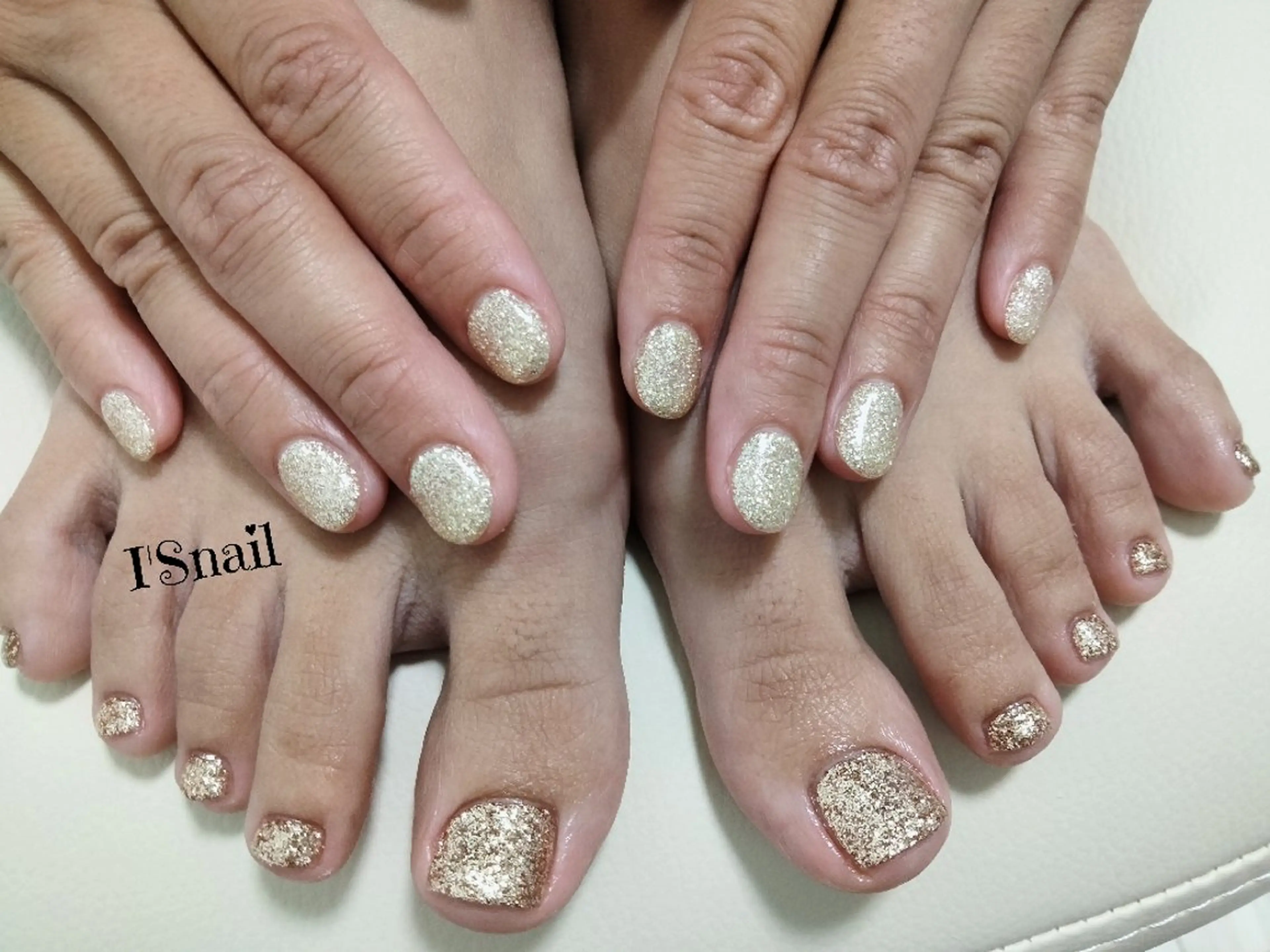 ネイル フットネイル グラデーション ハンドネイル フットネイル I'S nail 佐野のネイルデザイン