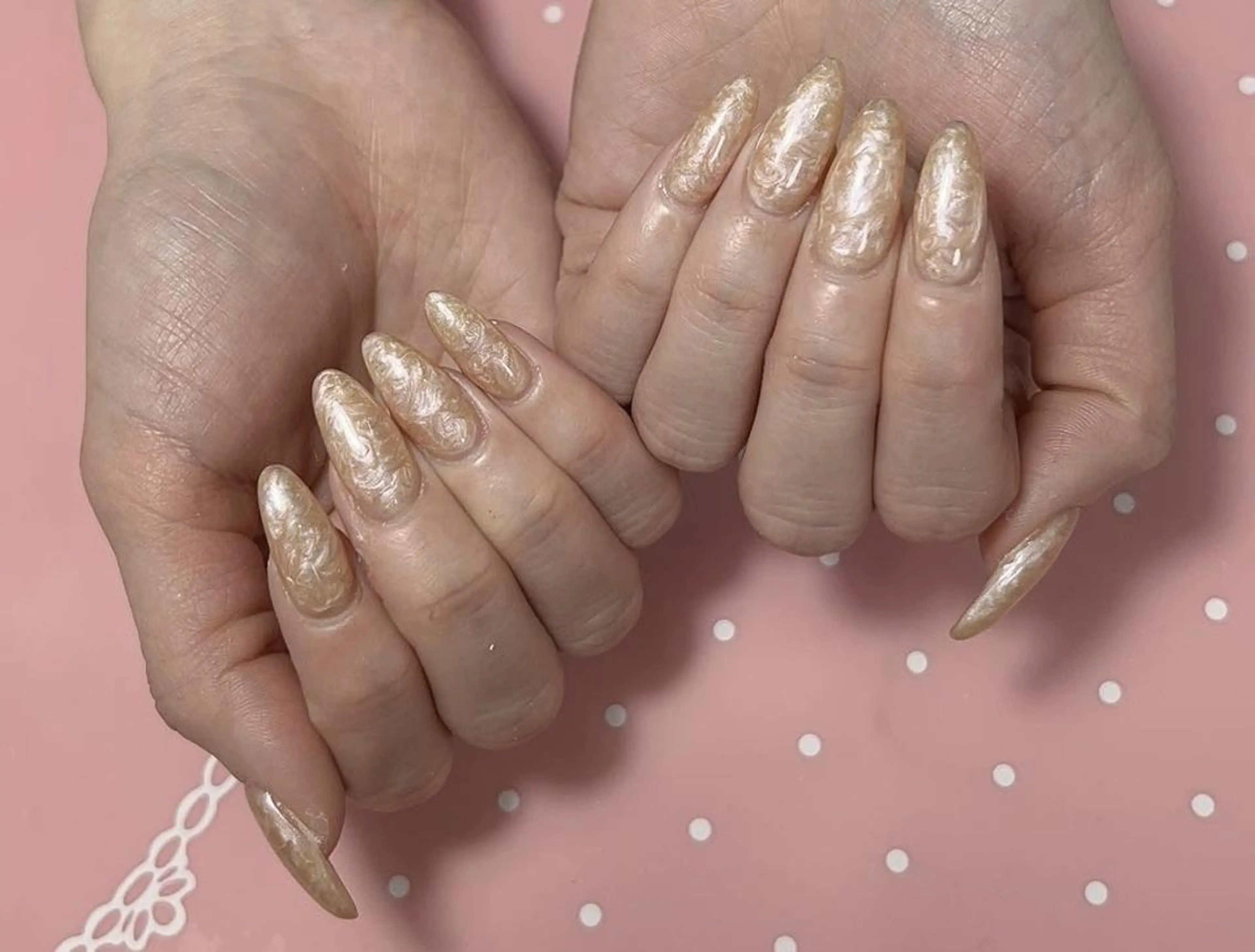 ネイル ハンドネイル ハンドケア DEMAIN- 🕊️研修のネイルデザイン