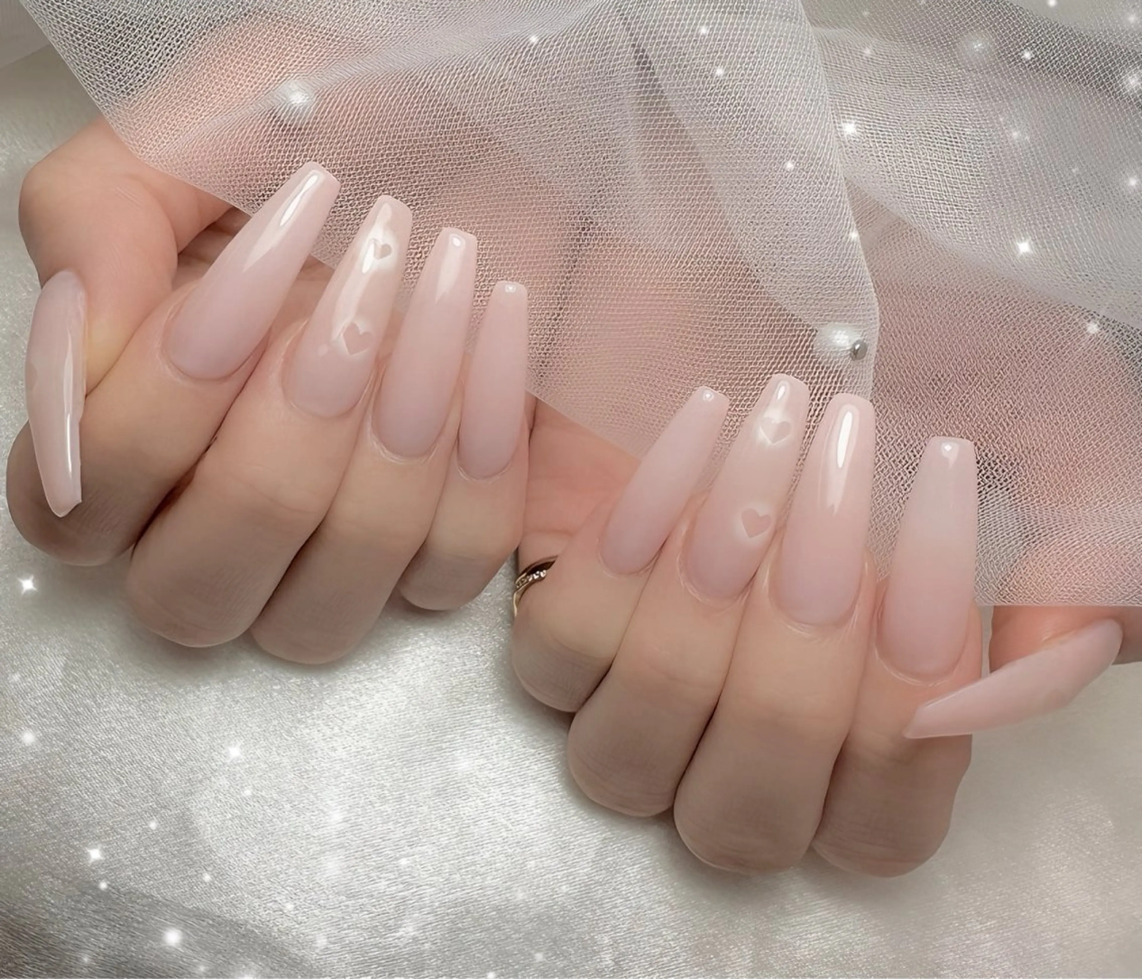 ネイル ワンカラーネイル Pawtique nail salonのネイルデザイン