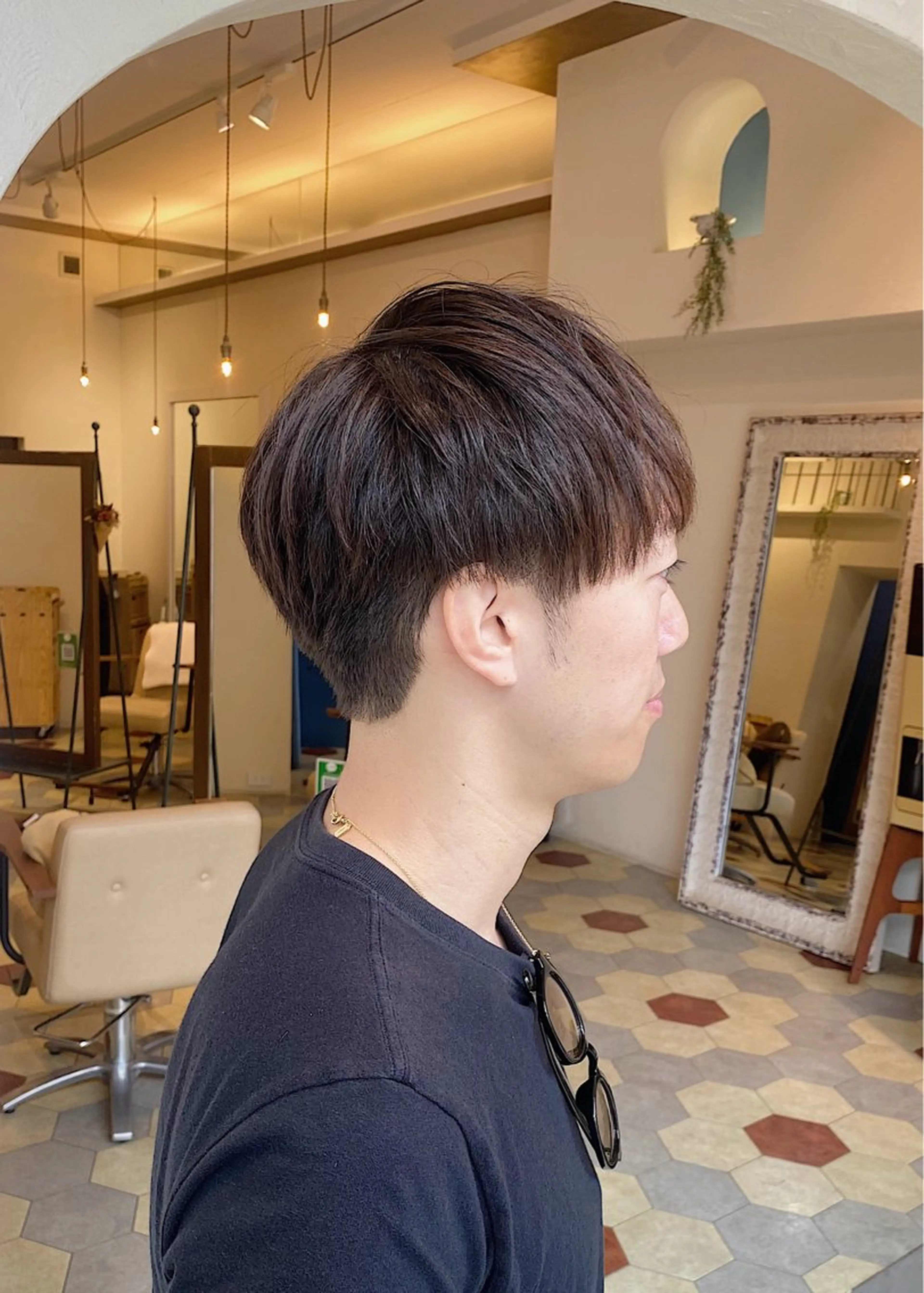 メンズ似合わせカット＋シルクトリートメントの写真