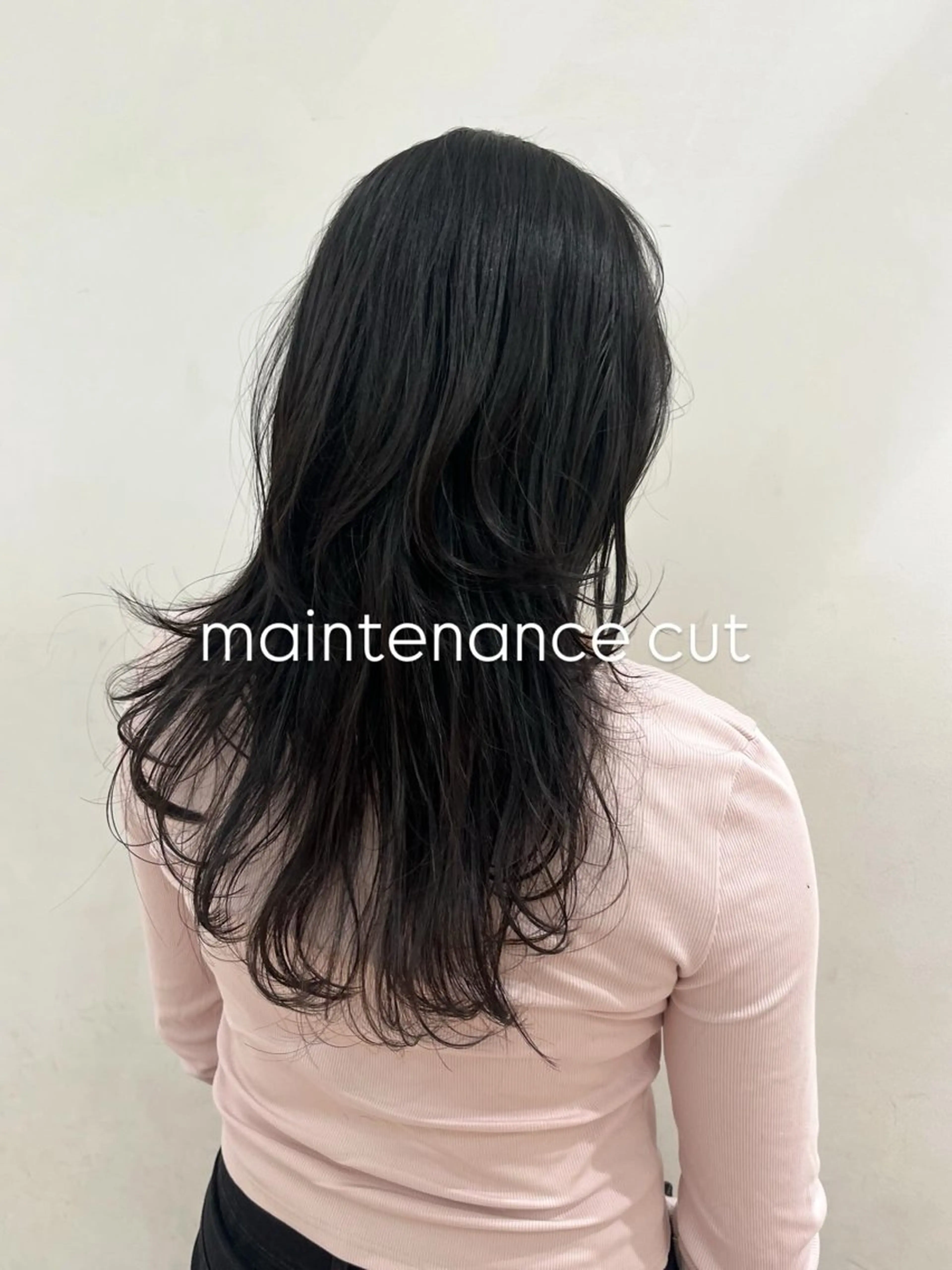 ロング ハッシュカット 荒川 三希のヘアスタイル