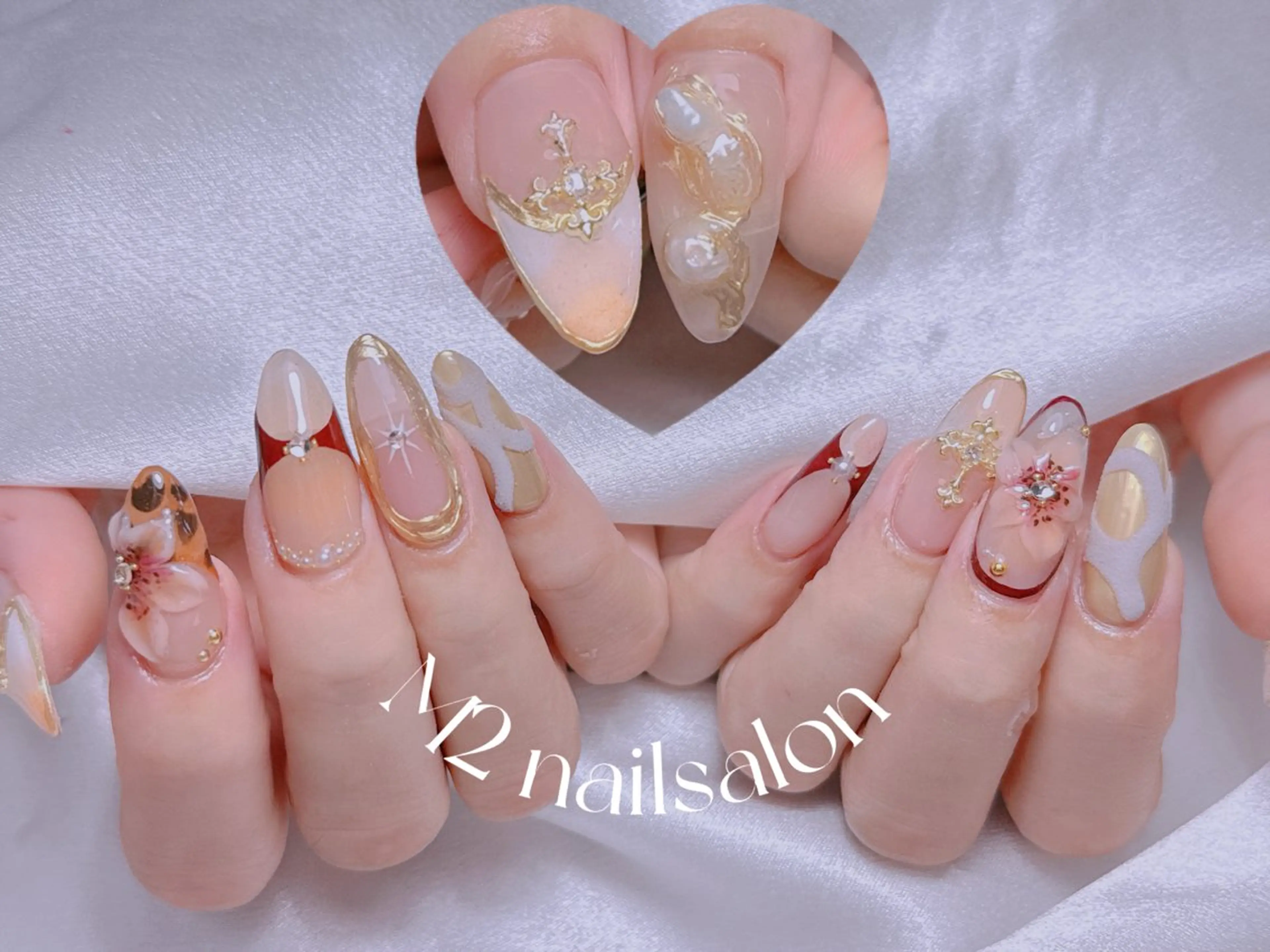 ネイル 長さだし専門店 M2　rikaのネイルデザイン