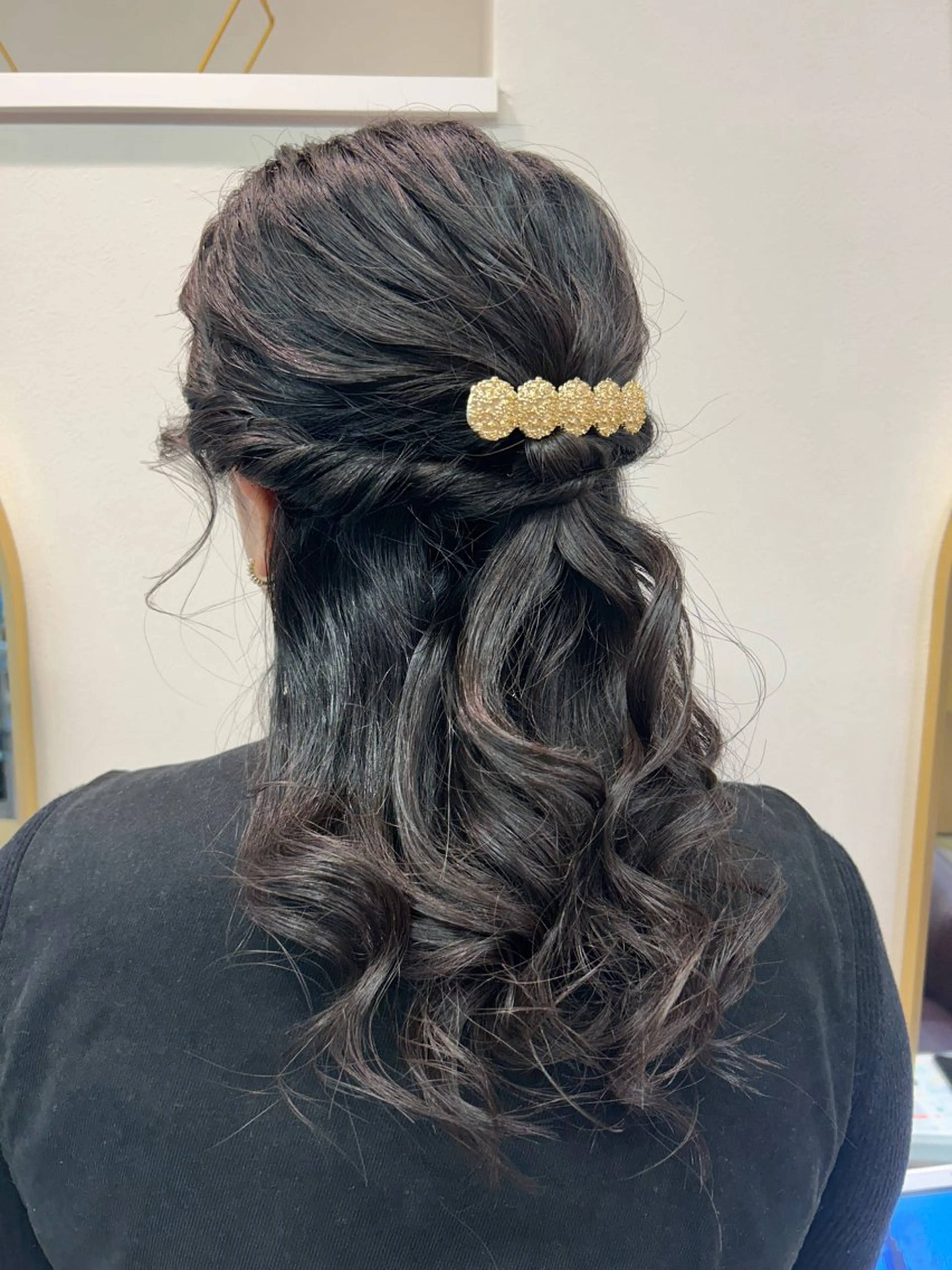 ロング ヘアアレンジ 横浜カラー/パーマ/ SAKI💫のヘアスタイル