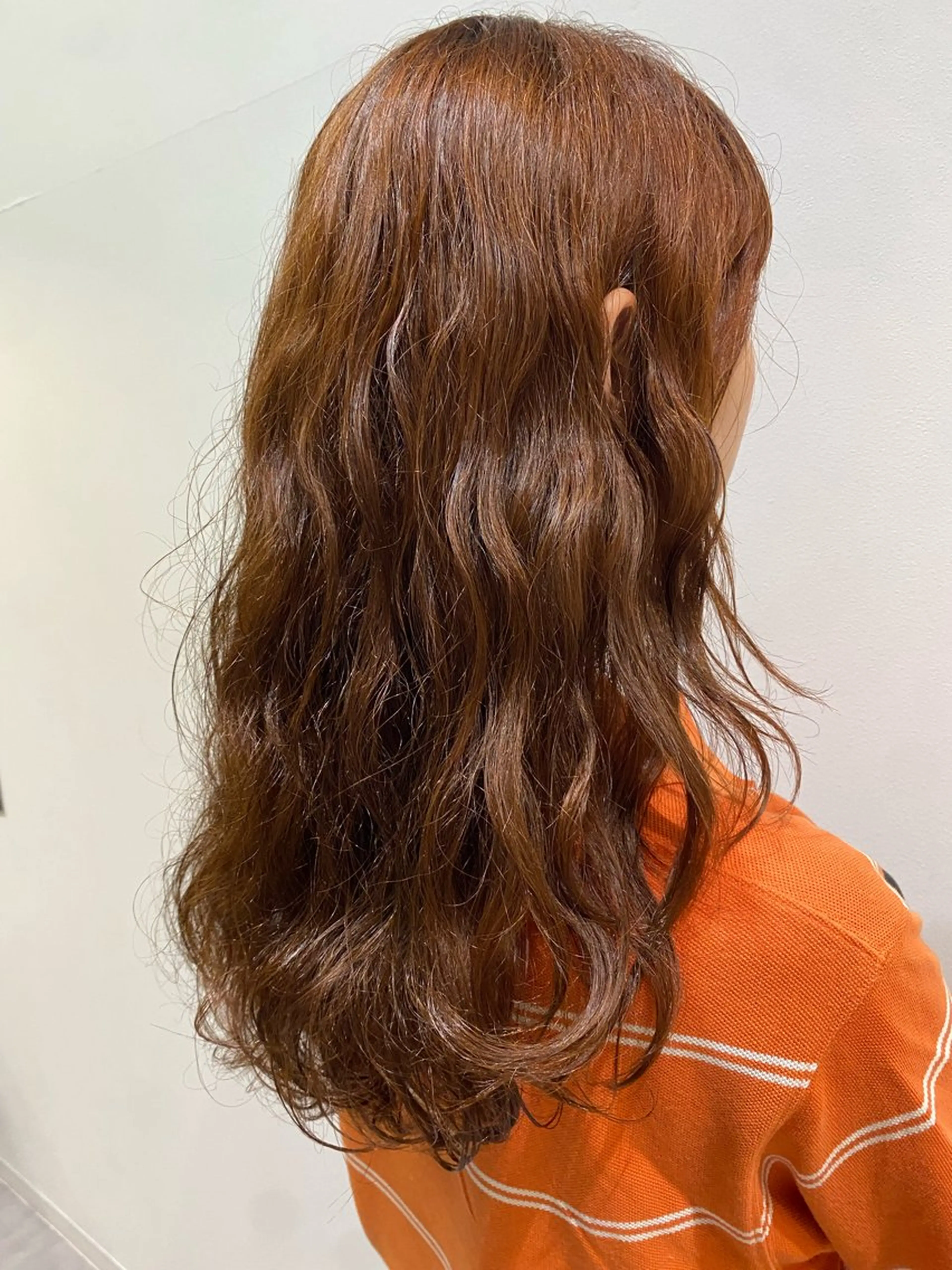 ロング くせ毛 カット ヘアカラー トリートメント ♡オシャ髪♡AI ✂️newi町田のヘアスタイル