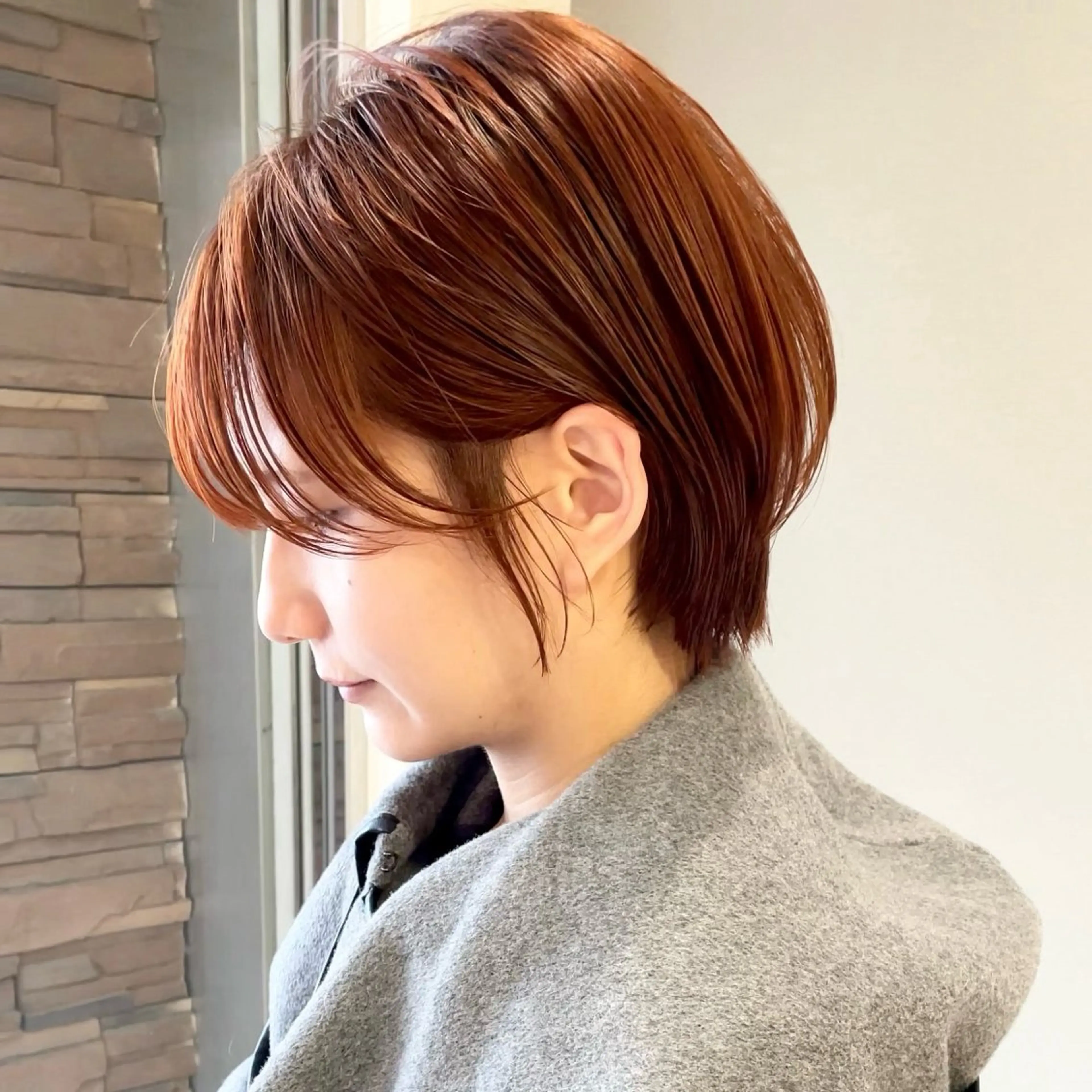 ショート カラー ショートヘア エマノン梅田茶屋町所属・✨艶髪ショート✨ 木場　裕由毅のヘアスタイル