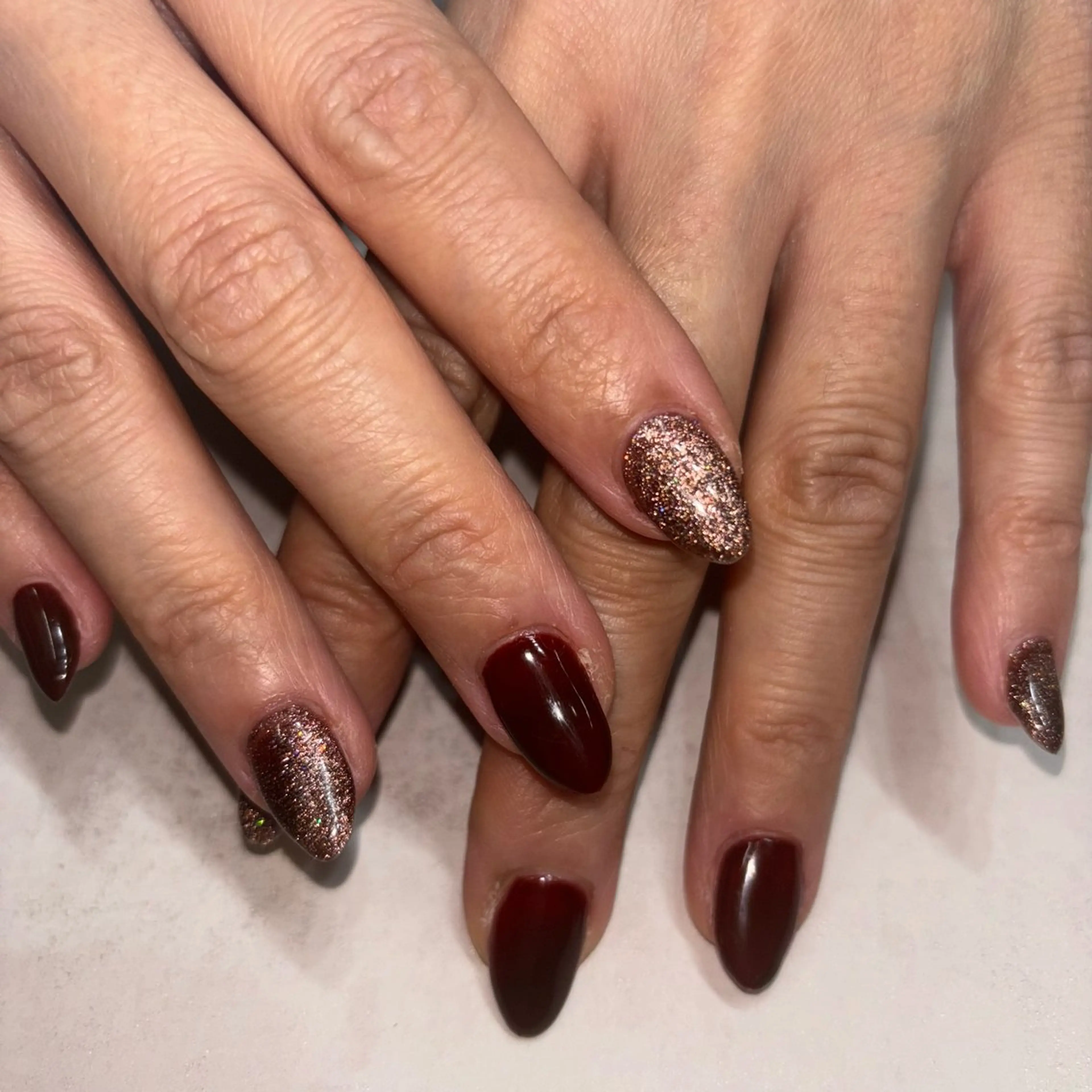 ネイル フラッシュネイル フラッシュマグ マグネットネイル ハンドネイル Loêmy所属・Loémy airiのネイルデザイン