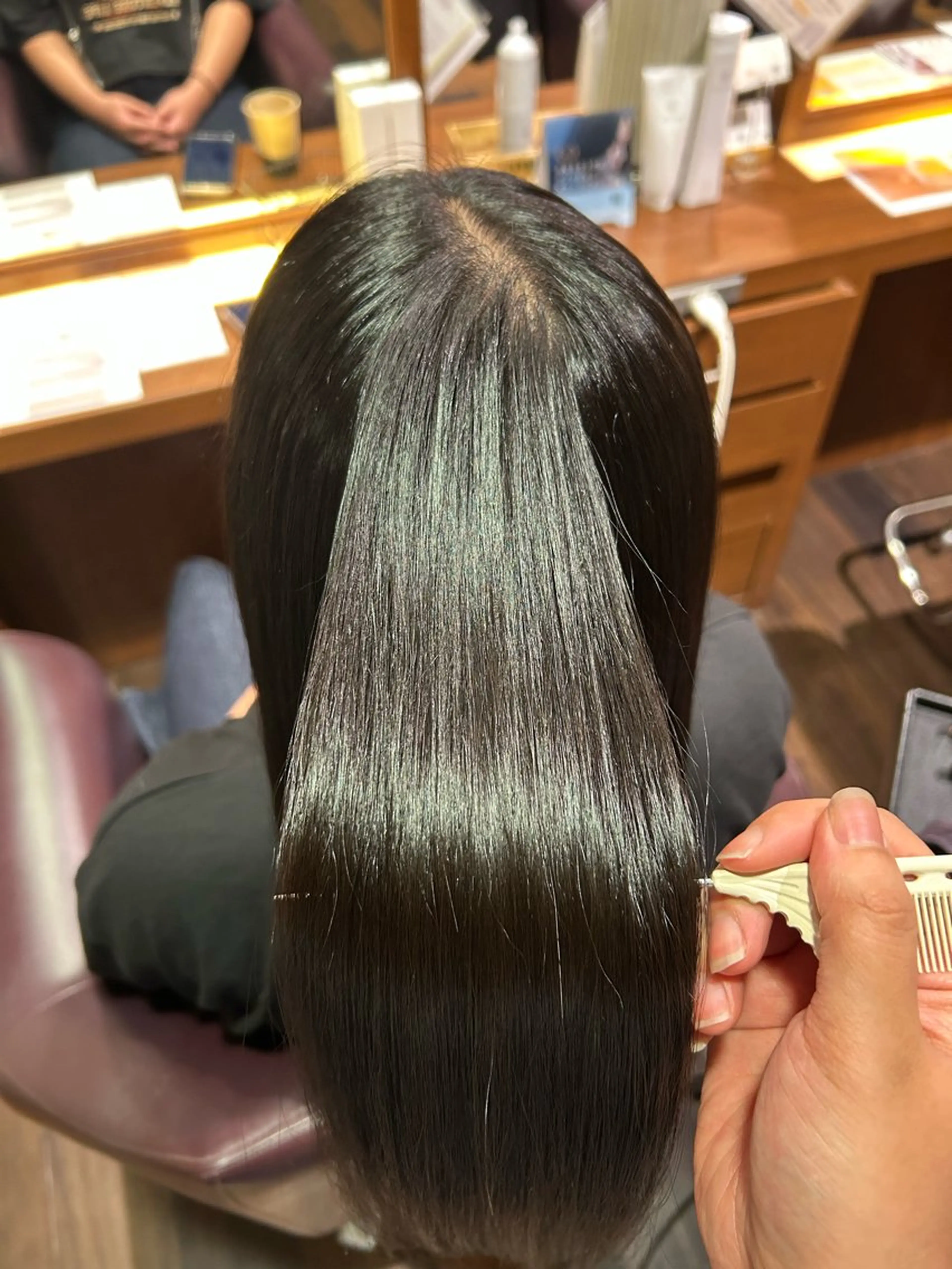 ロング やなぎさわ はるなのヘアスタイル