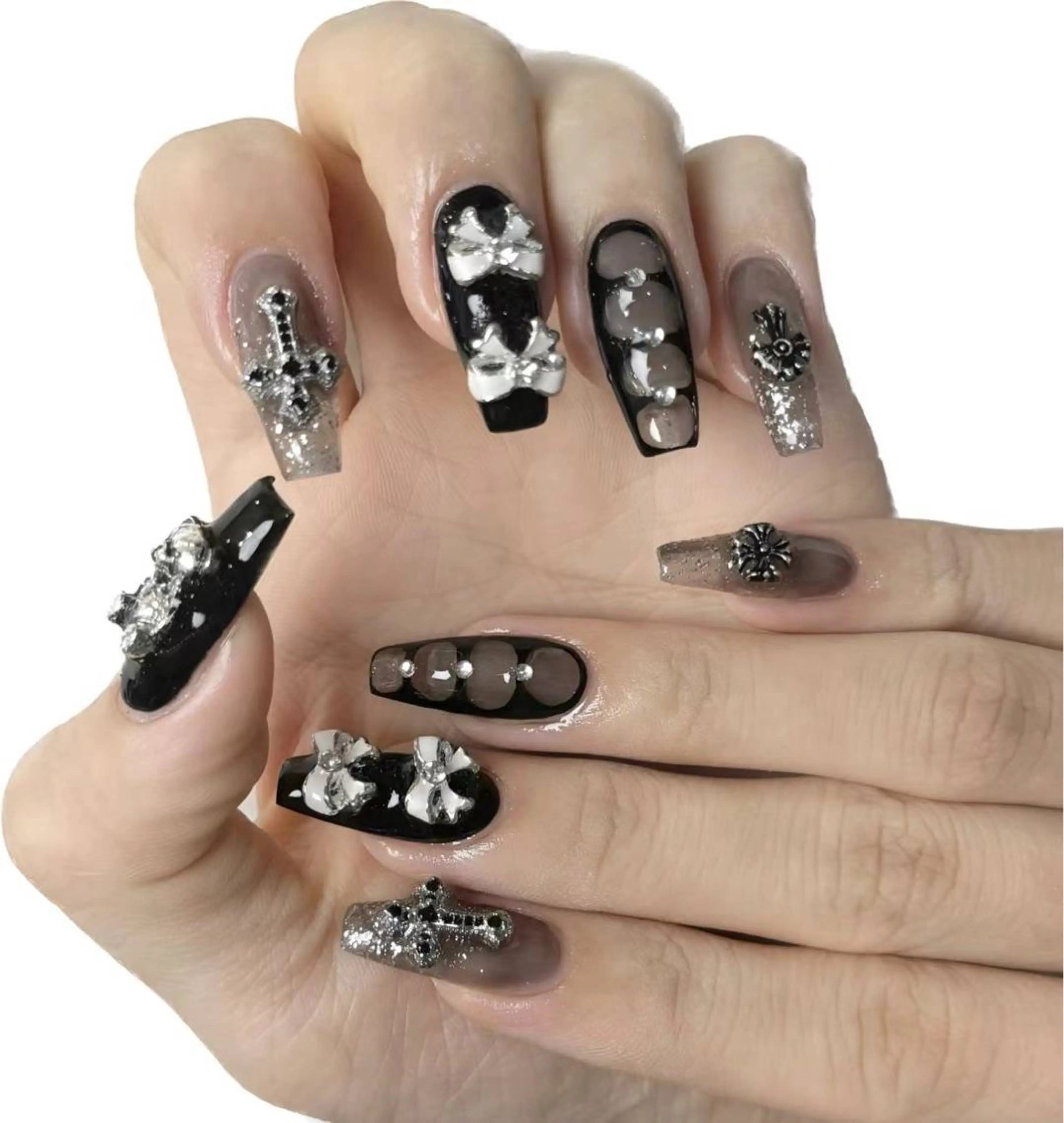 ネイル アートネイル フラワーネイル フットネイル ジェルネイル キラキラネイル Babarla nailのネイルデザイン