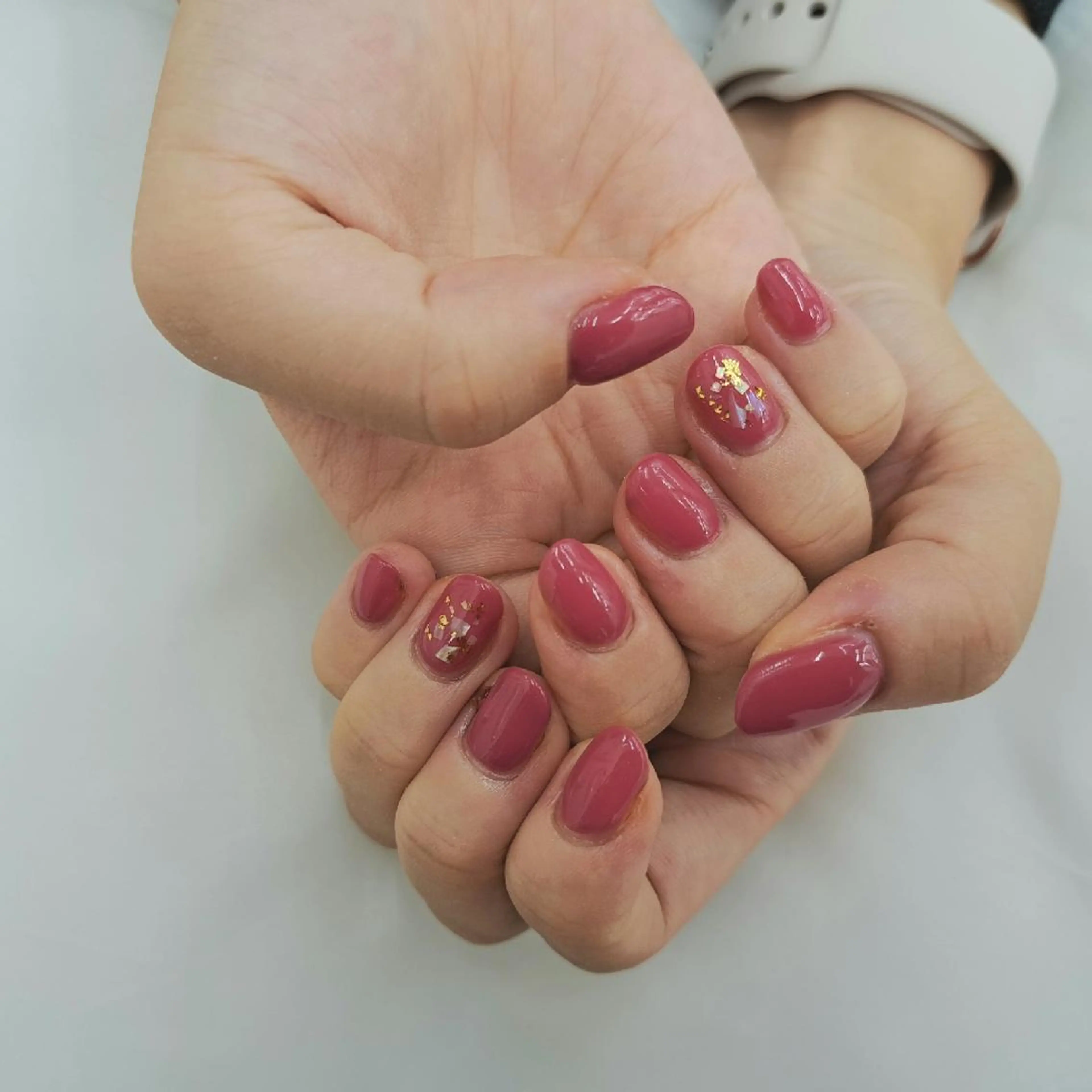 ネイル アートネイル ピンク ハンドネイル Bianca八王子 まえさだのネイルデザイン