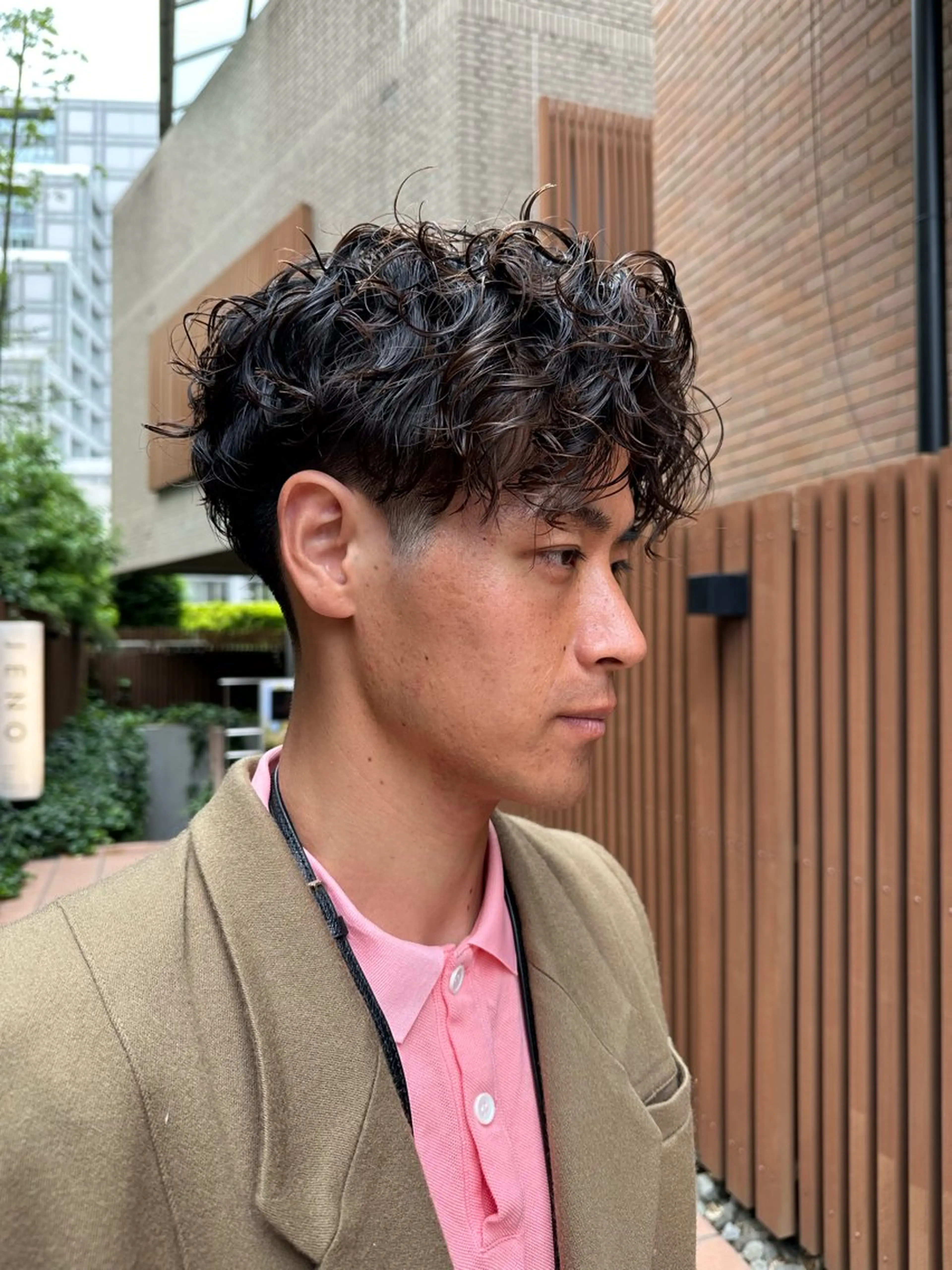 パーマ メンズ 似合わせカット /パーマ岡本淳平のヘアスタイル