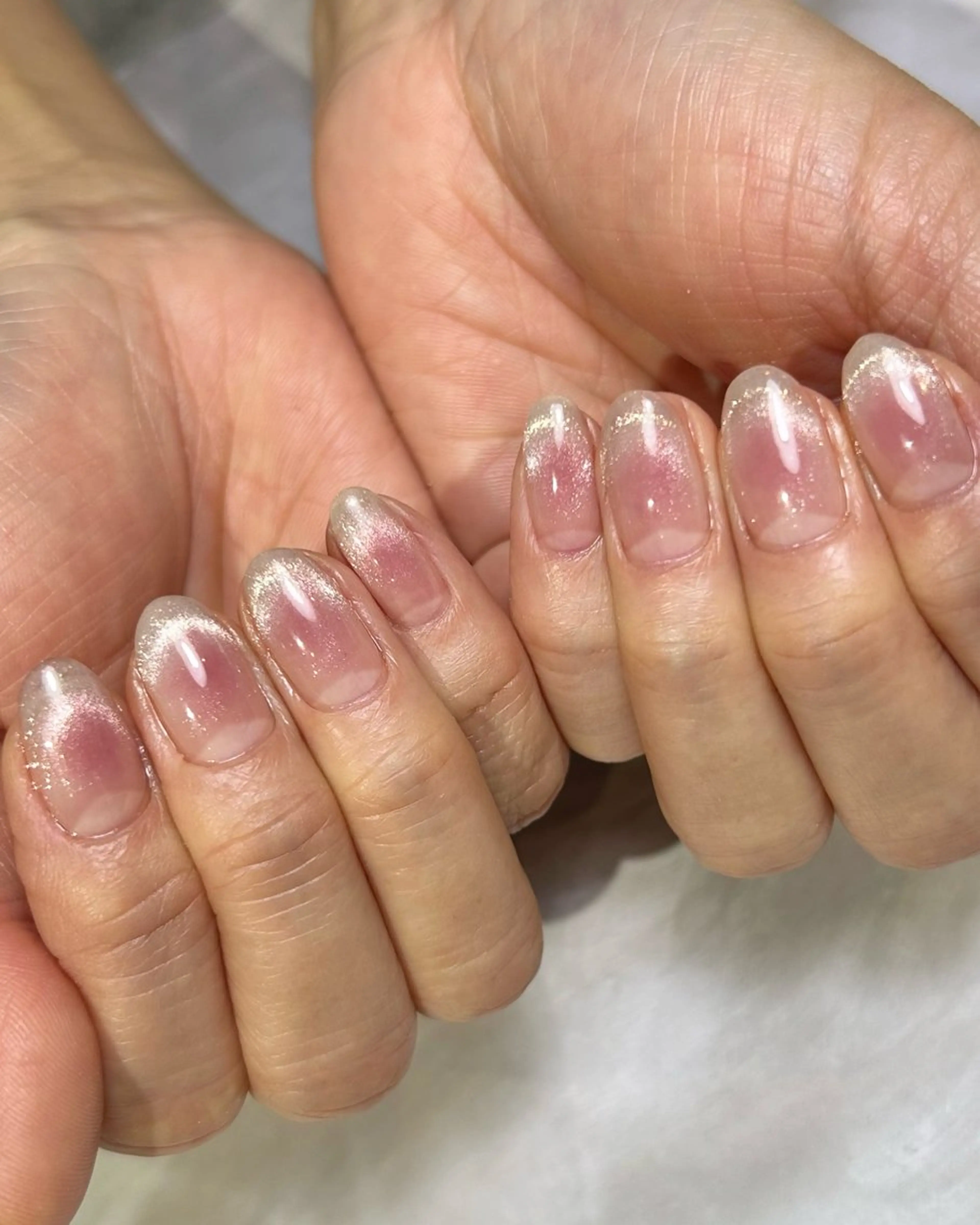 ネイル チークネイル ハンドネイル Reflection marikoのネイルデザイン