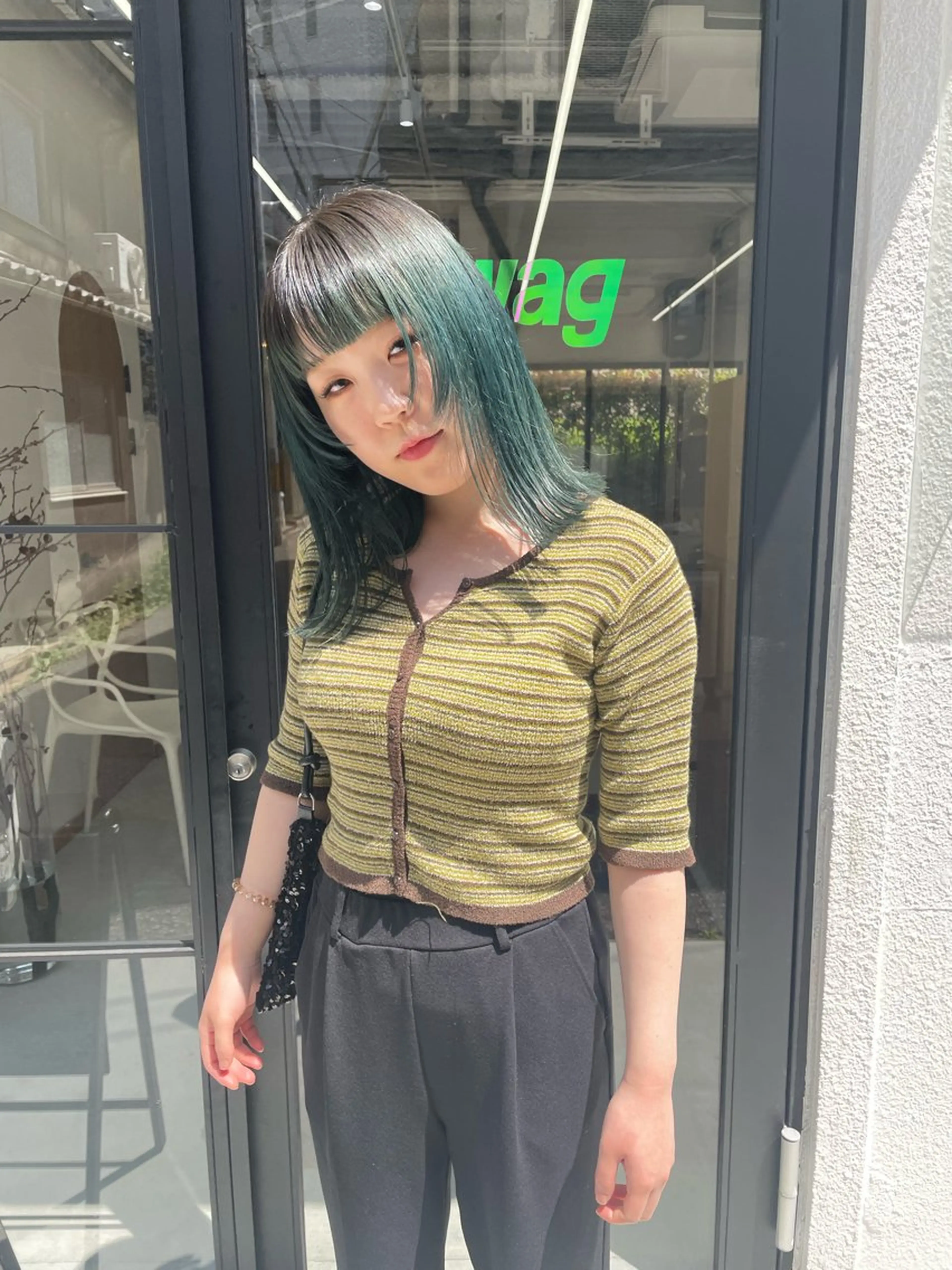 ミディアム カラー パーマ ヘアアレンジ メンズ カット ヘアカラー トリートメント tatsumi/ボブ ウルフ/レイヤーのヘアスタイル