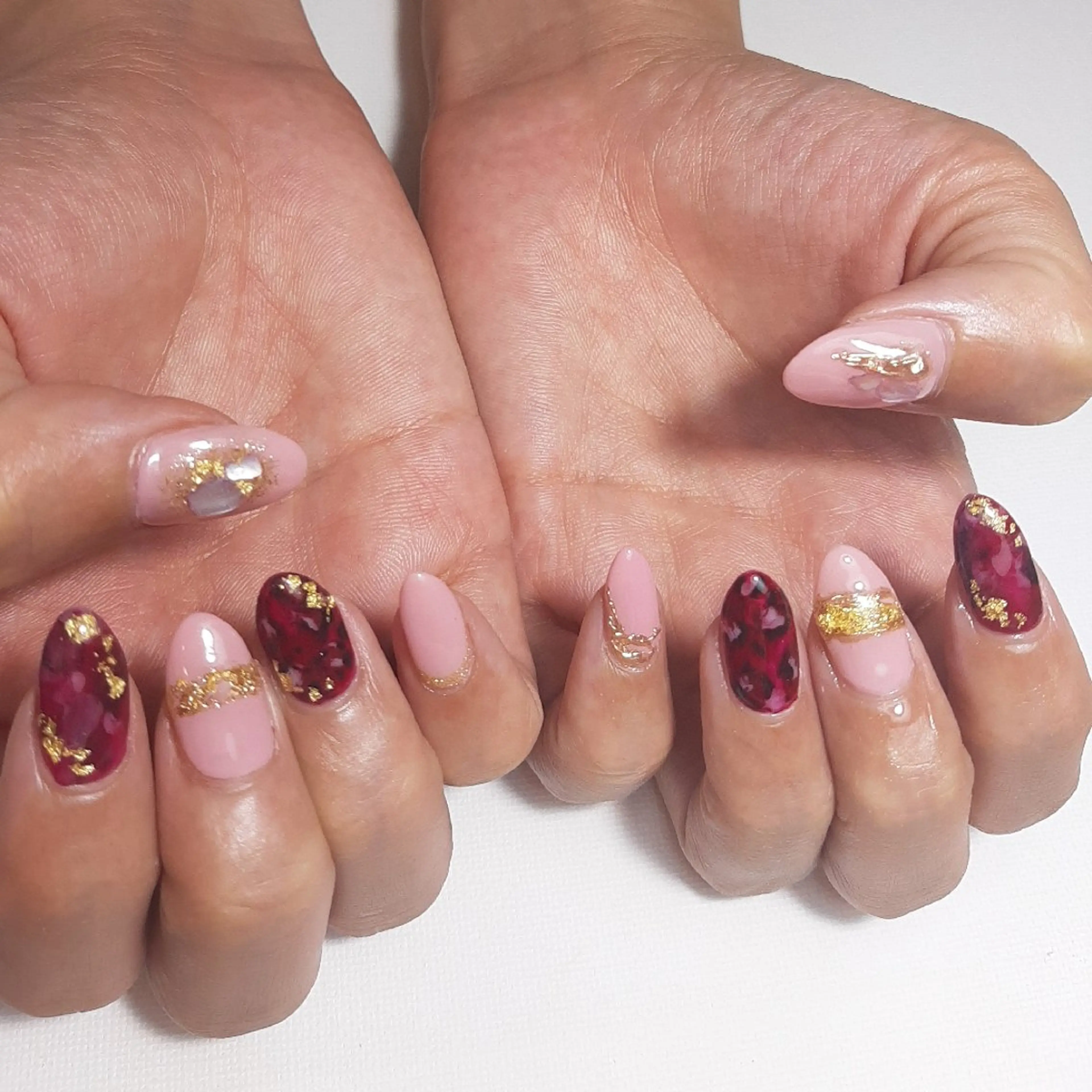 ネイル アニマル柄 ジェルネイル 持ち込み ショートネイル owlnail /持込みデザイン専門のネイルデザイン