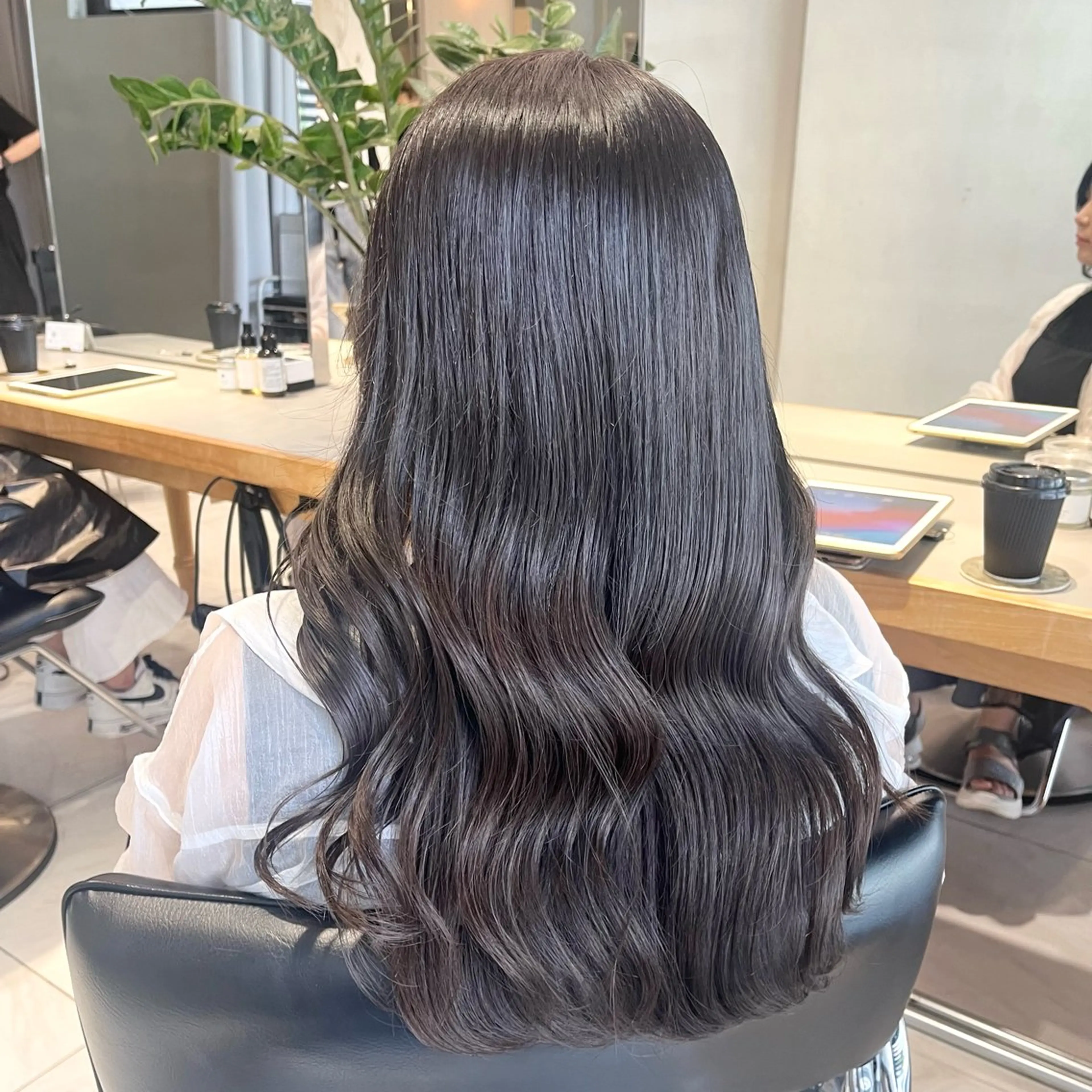 ロング カラー ヘアカラー トリートメント ヘッドスパ ヘアセット 🎀艶モテカラー🎀 彩季のヘアスタイル